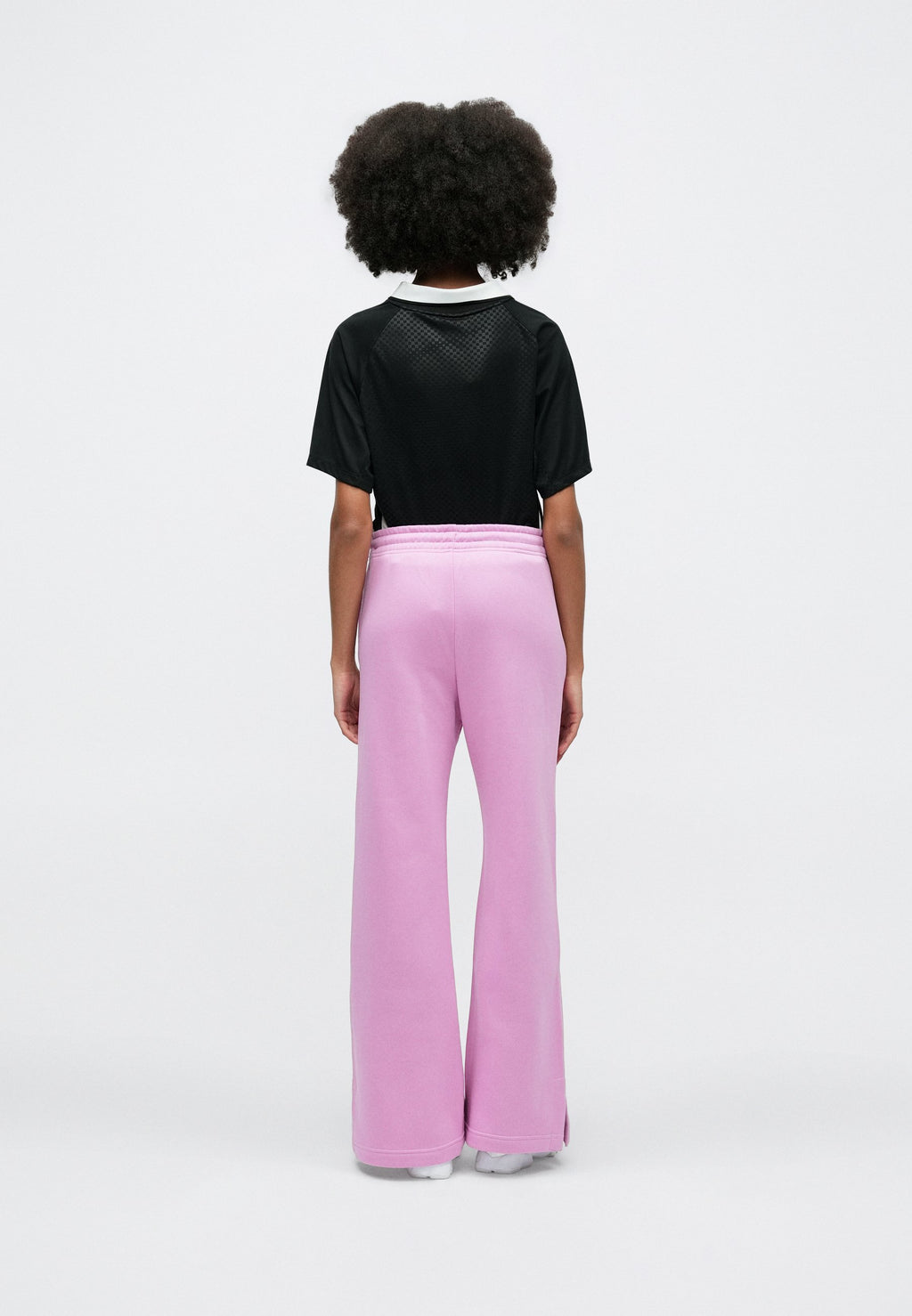 LOGO - Tracksuit bottoms - magenta/pink foam
