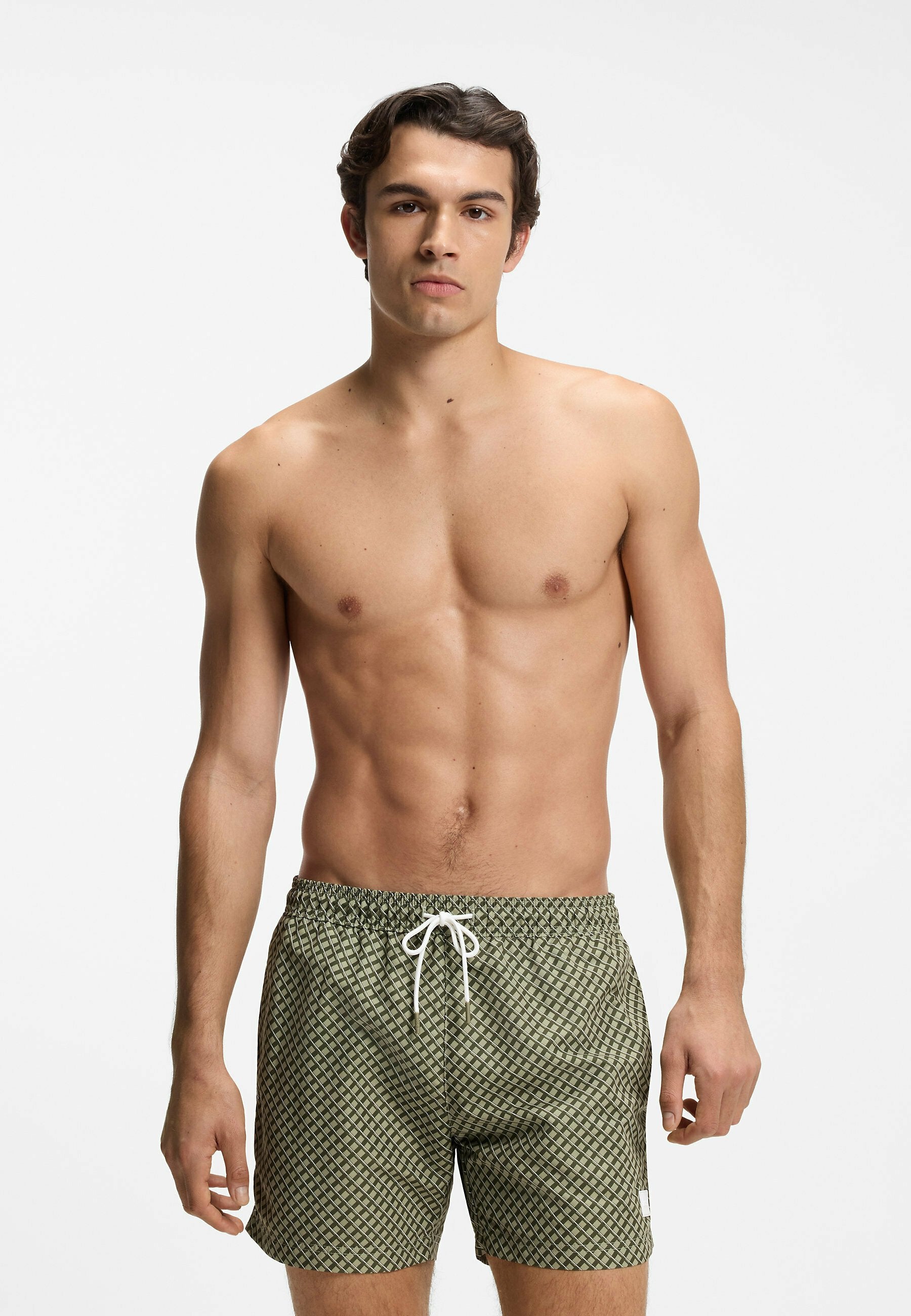 BOSS - Swimming shorts - khaki four