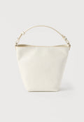 EMBLEM BUCKET CROSSBODY SET - Handbag - white