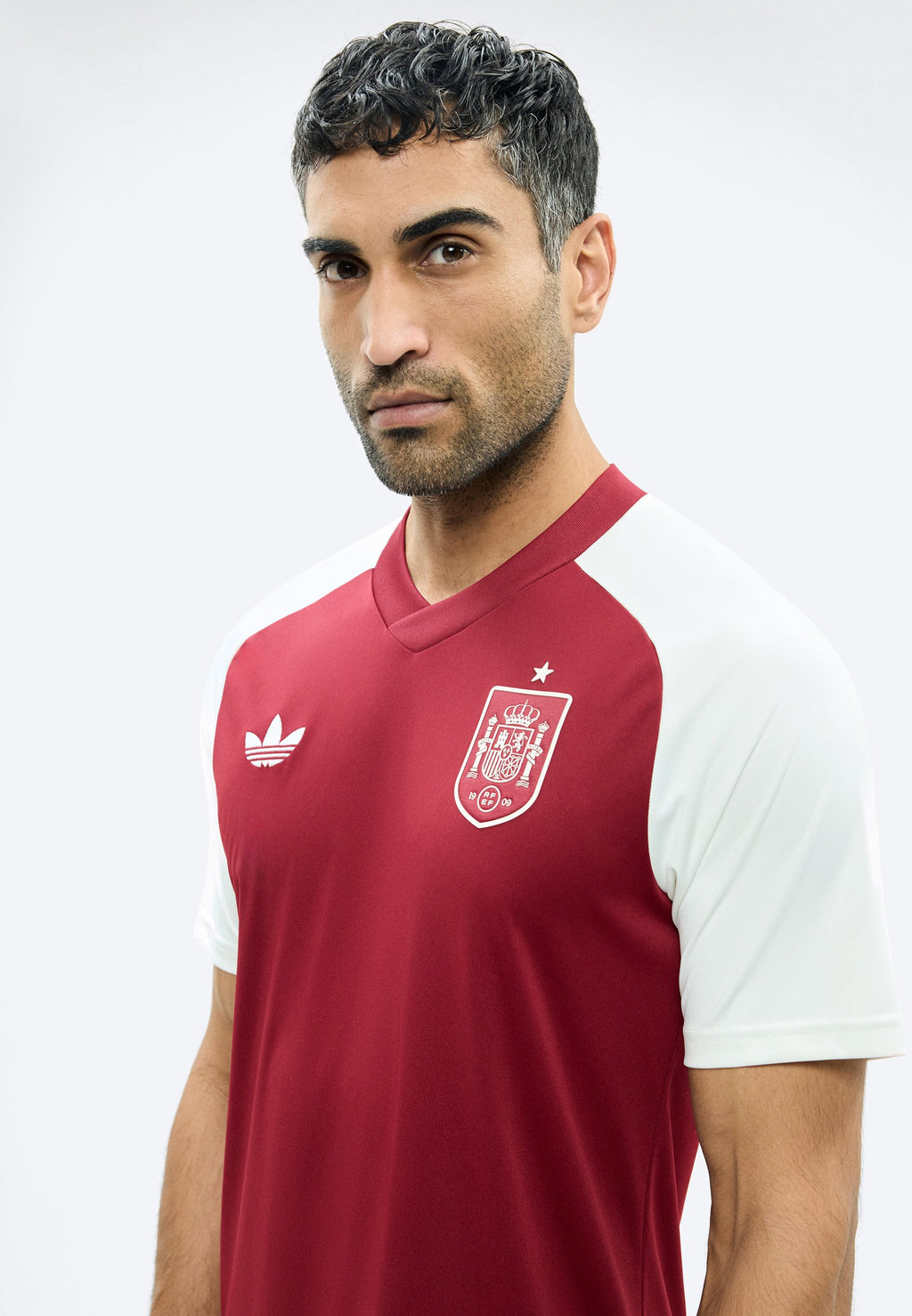 SPAIN 26 AWAY REPLICA SHORTS  - National team wear - team collegiate burgundy