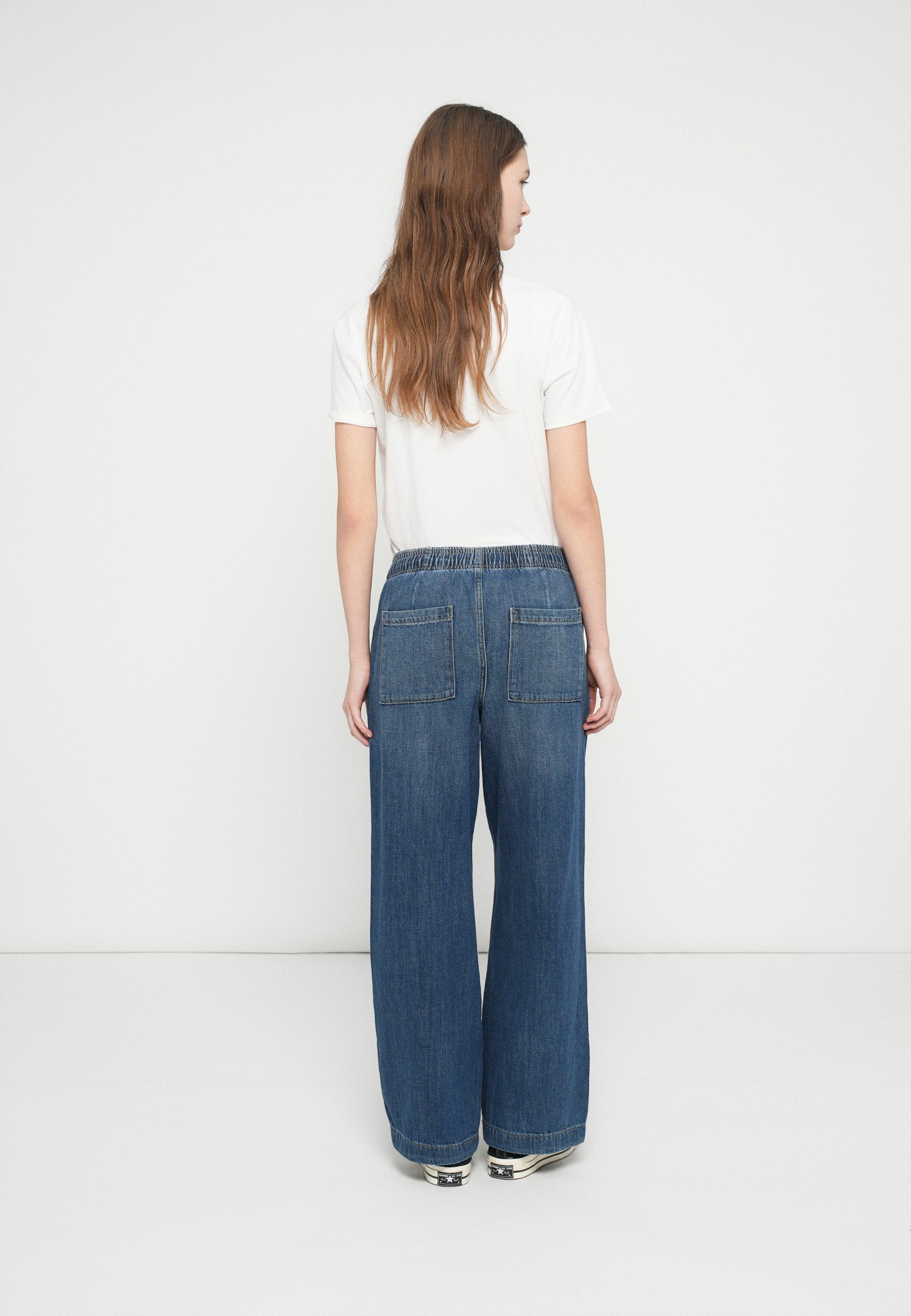 OLYMPUS - Wide Leg - dark blue