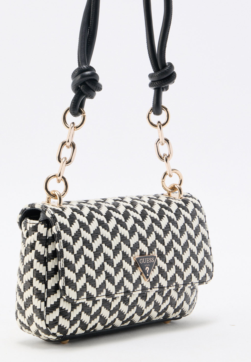 TESSI FLAP SHOULDER  - Handbag - black