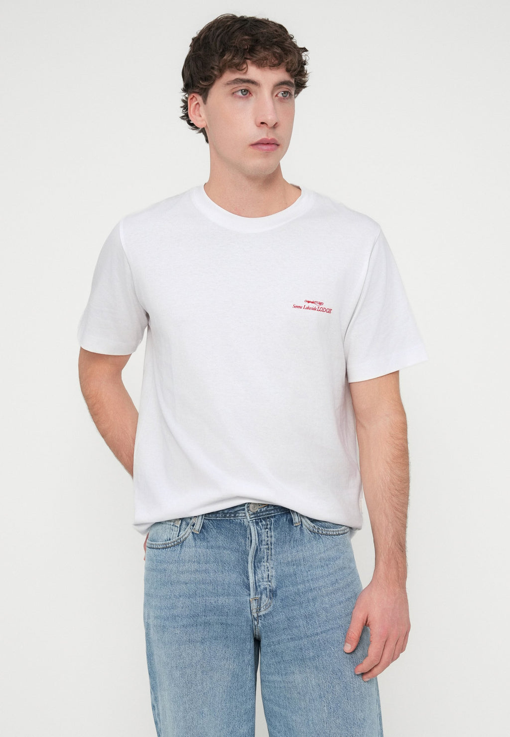 JORNIAGARA - Print T-shirt - bright white