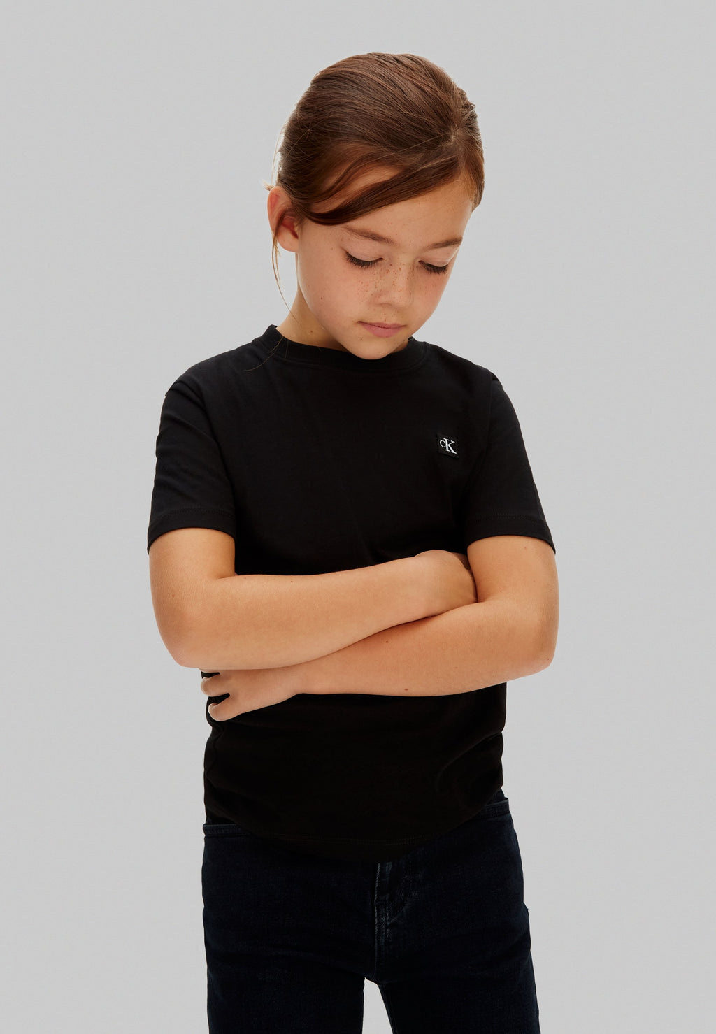 MONO MINI BADGE UNISEX - Basic T-shirt - black