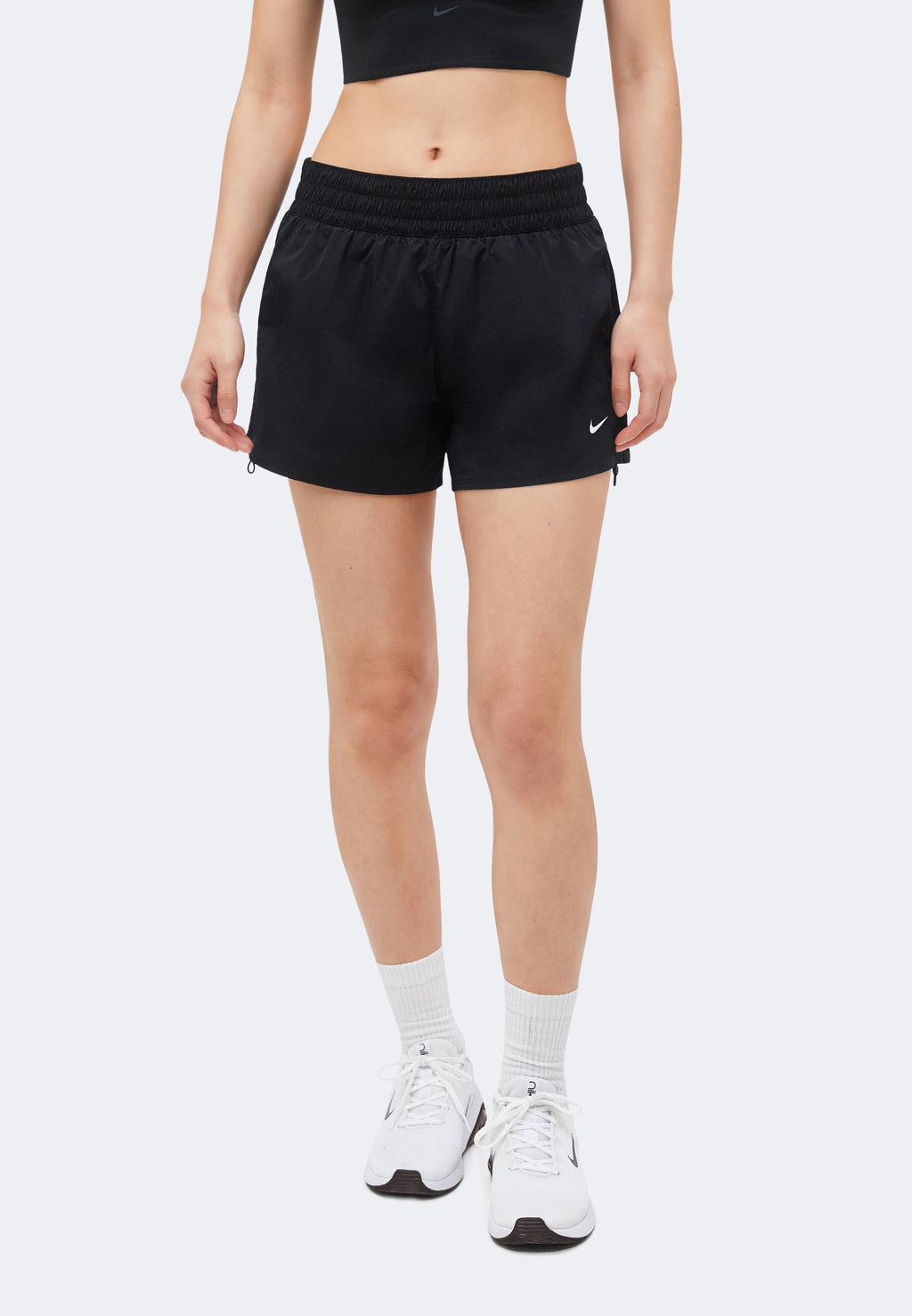 ONE SHORT - Sports shorts - black/white