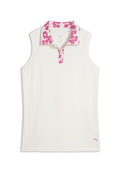 MODALON FLORAL - Polo shirt - warm white/pink opal