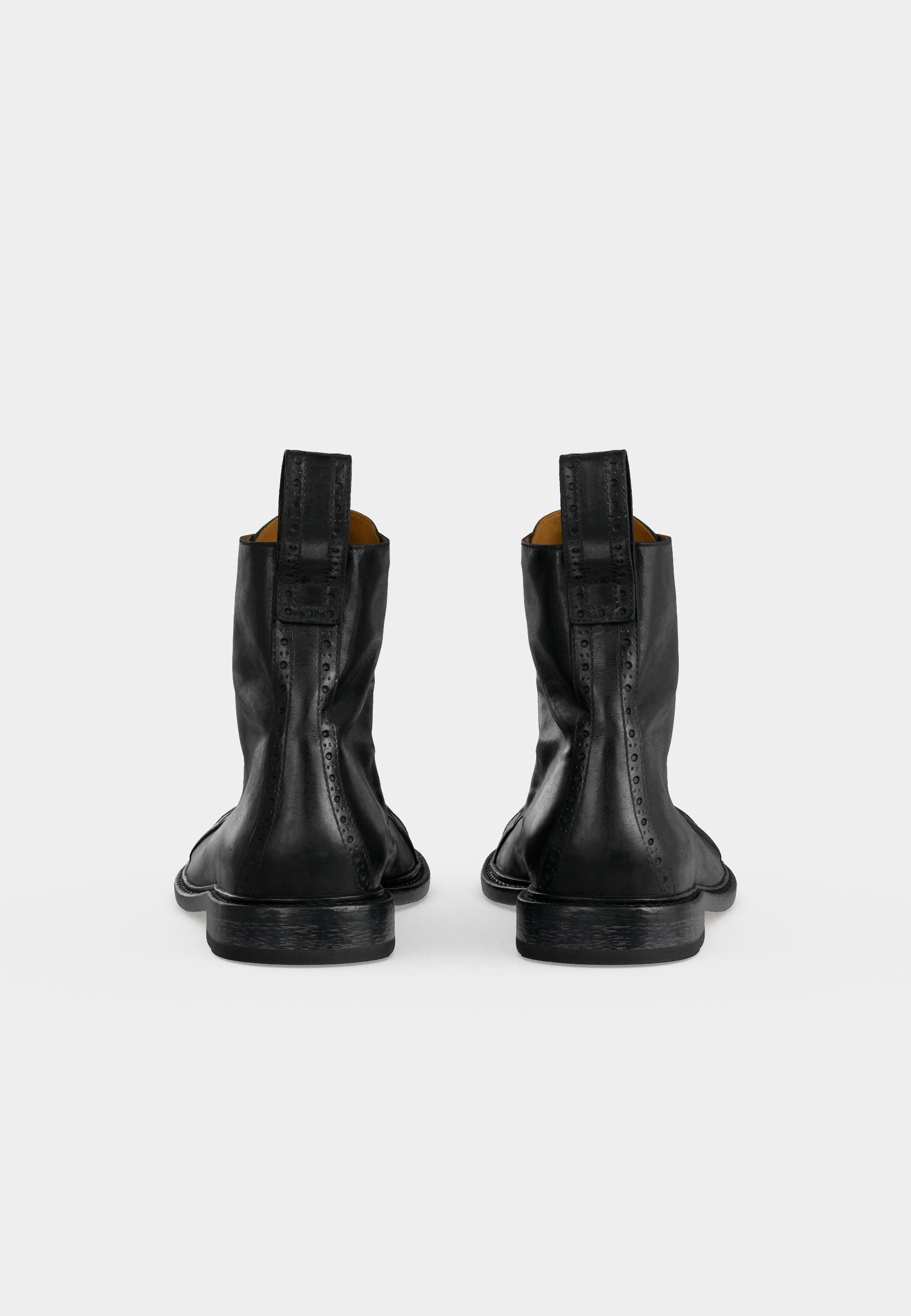 BOOTIES - Lace-up ankle boots - black/palladium-coloured