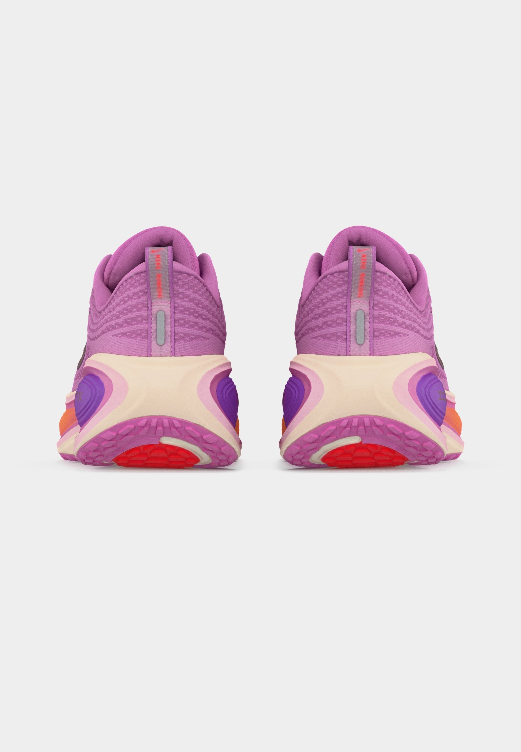 VOMERO PLUS - Road running shoes - light magenta/black/pink foam/bright violet/orange pulse/bright crimson