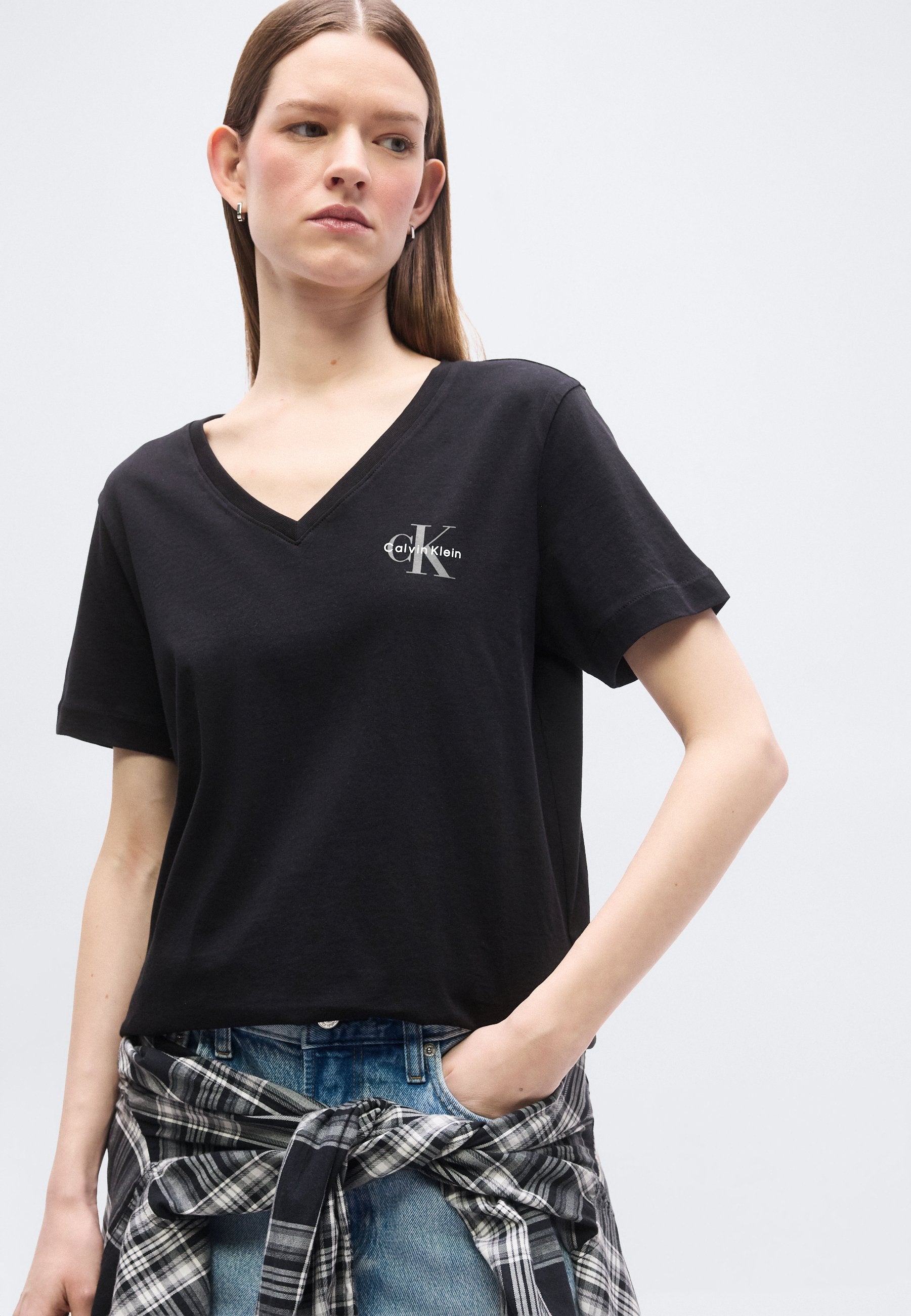 MONOLOGO TEE 2 PACK - Basic T-shirt - plein air/black