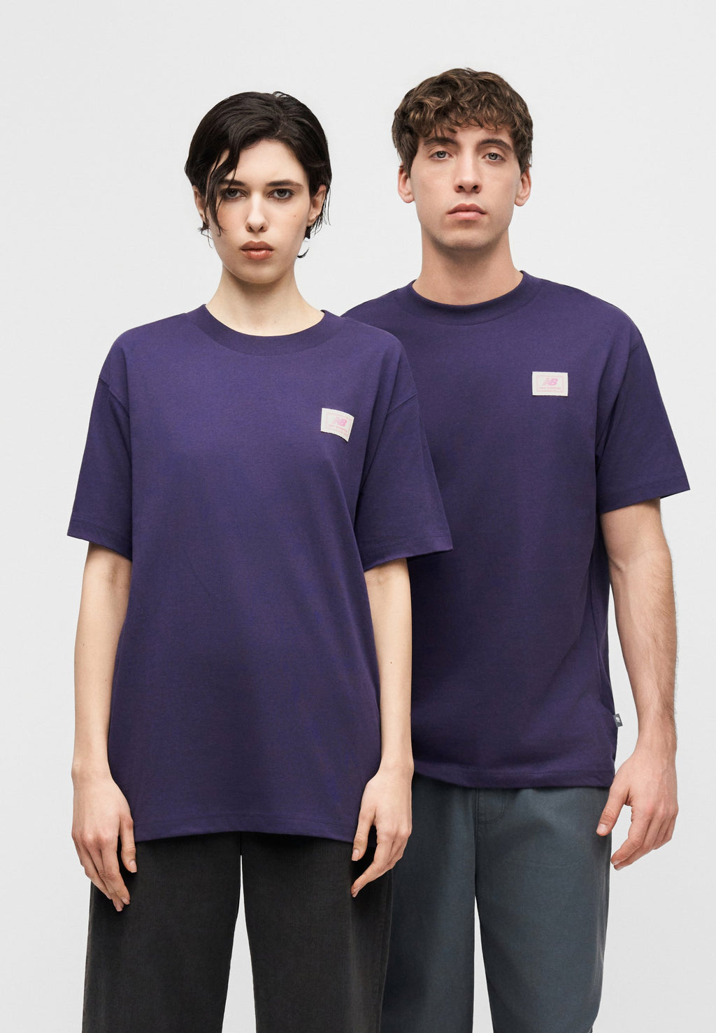 UNISEX - Print T-shirt - boysenberry