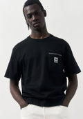 DARRO - Print T-shirt - black