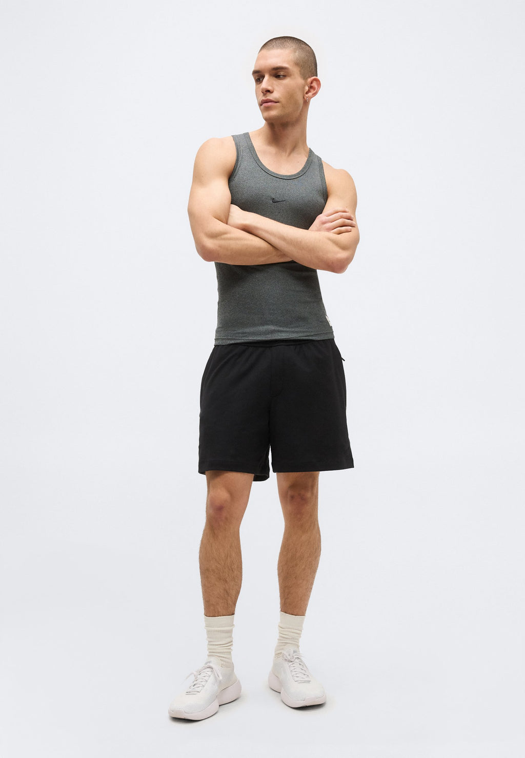TANK - Top - dark smoke grey/smoke grey/black