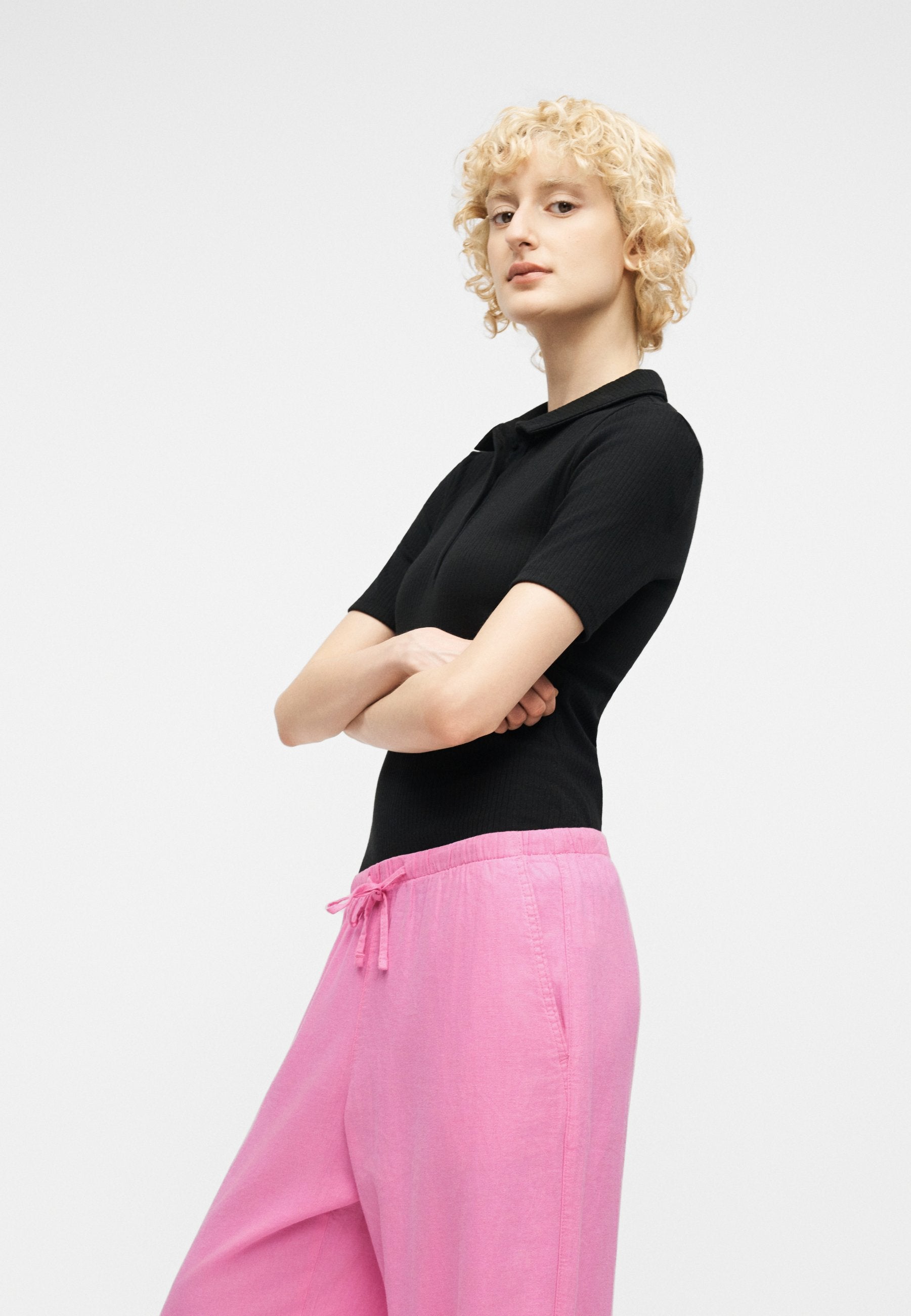 Wide Leg - pink flamingo