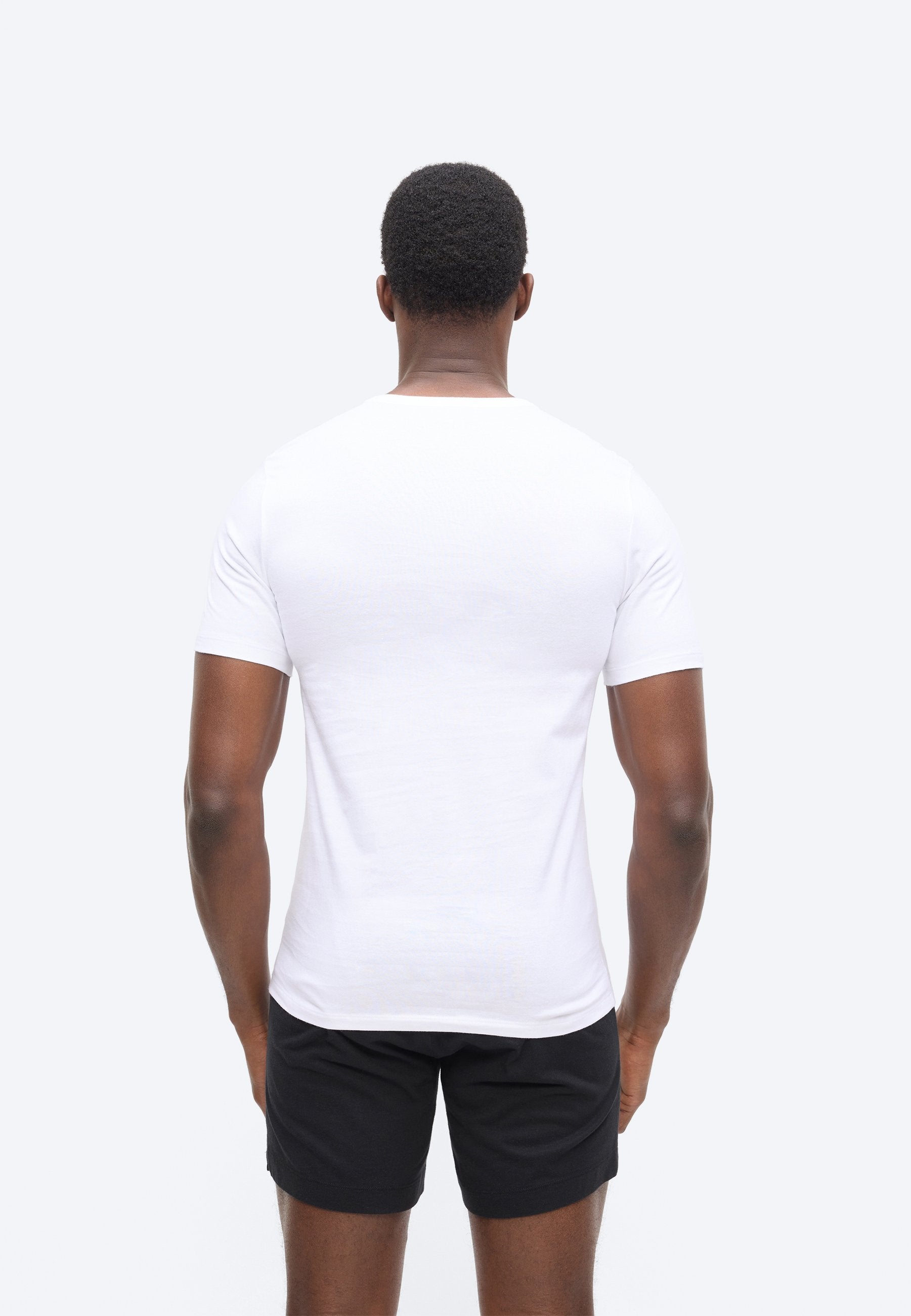 CLASSIC 3 PACK - Undershirt - white/light blue/beige
