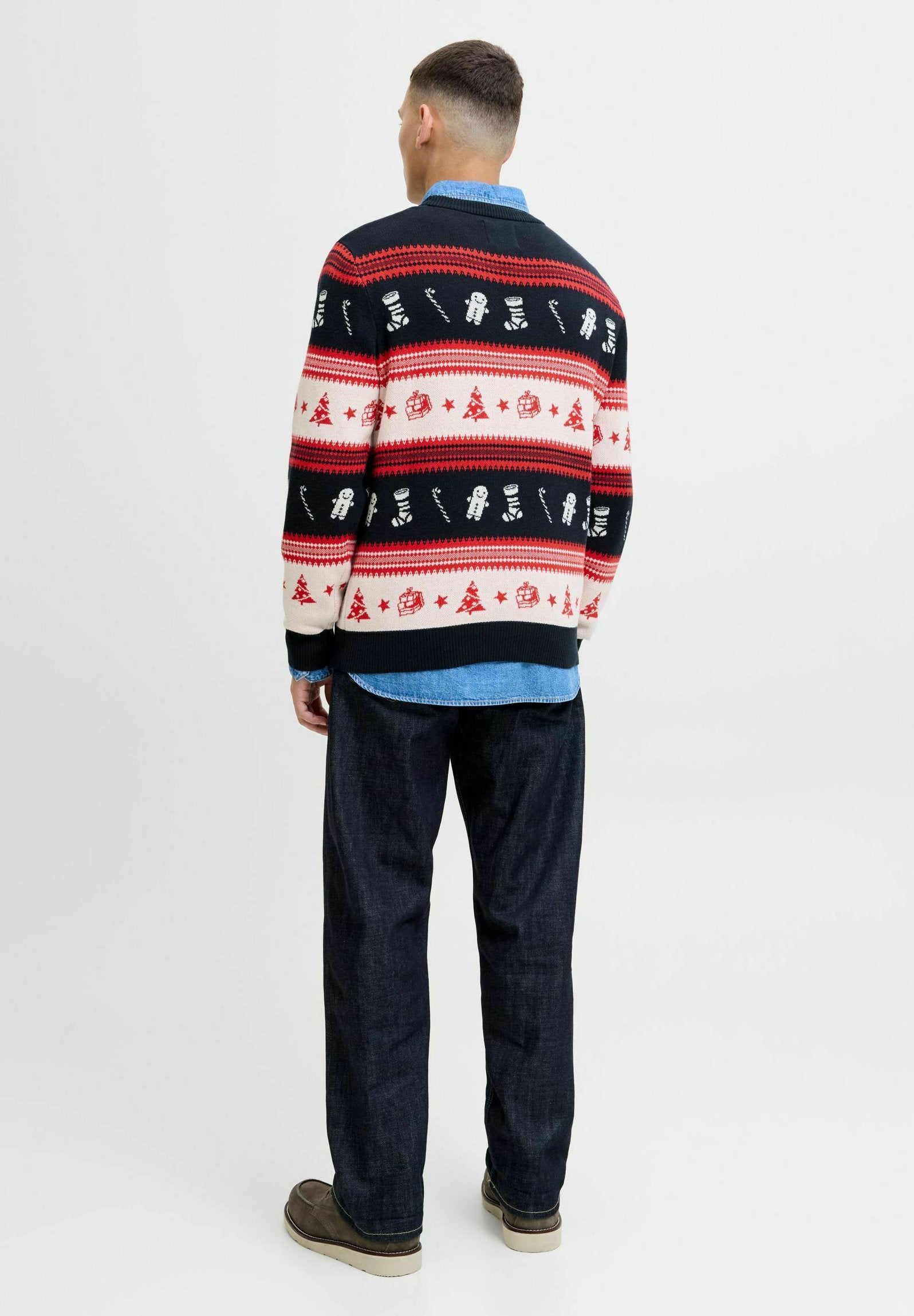 Knitted X-mas Knitted - Jumper - true red