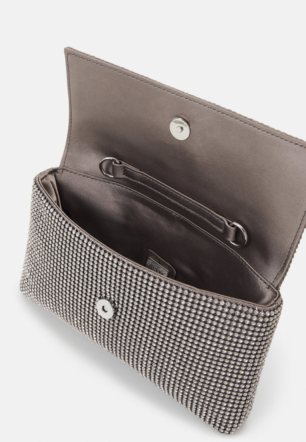 ZALINA FLAP - Clutch - silver coloured
