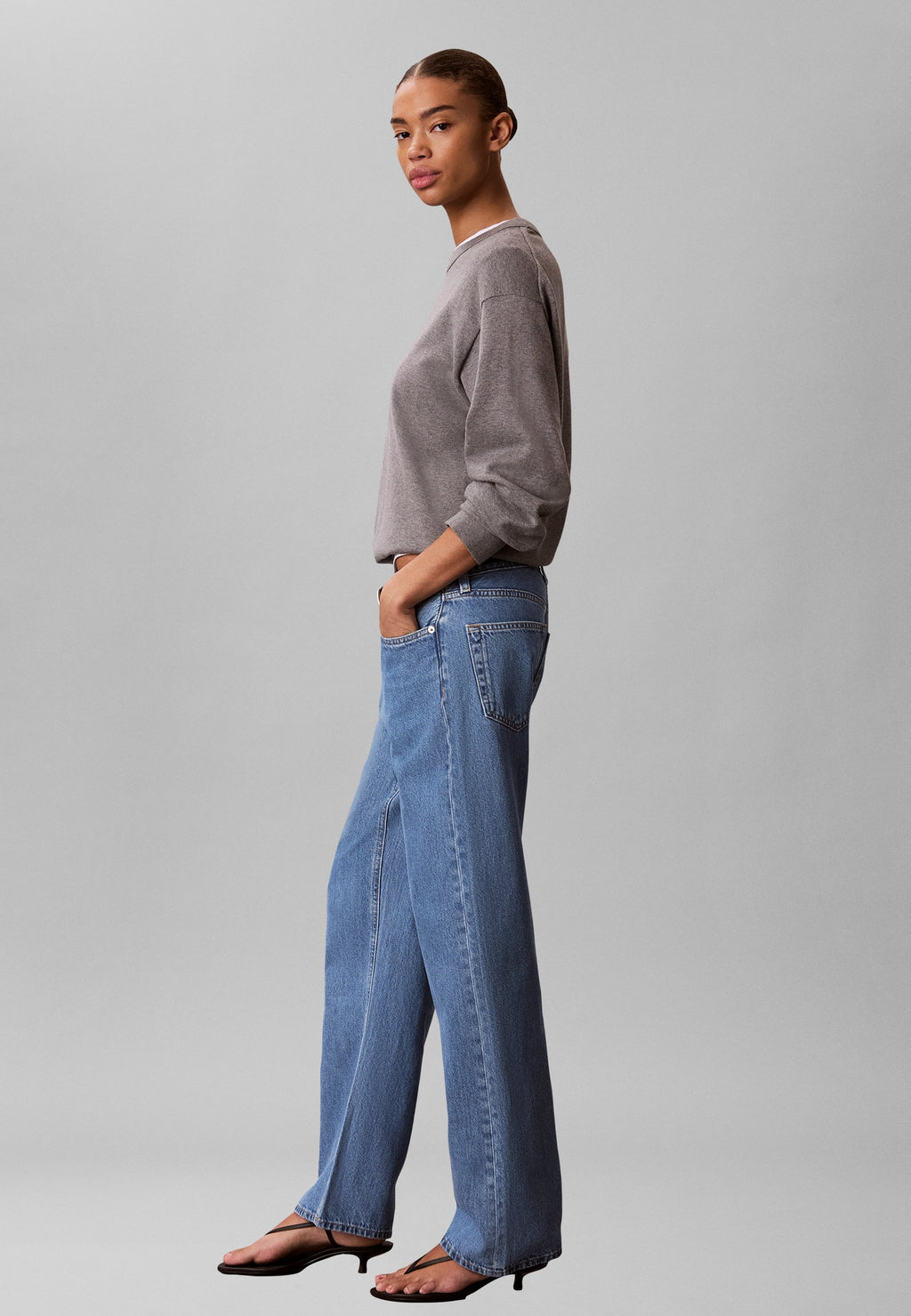 90S STRAIGHT RADIO BLUES - Straight leg jeans - radio blues