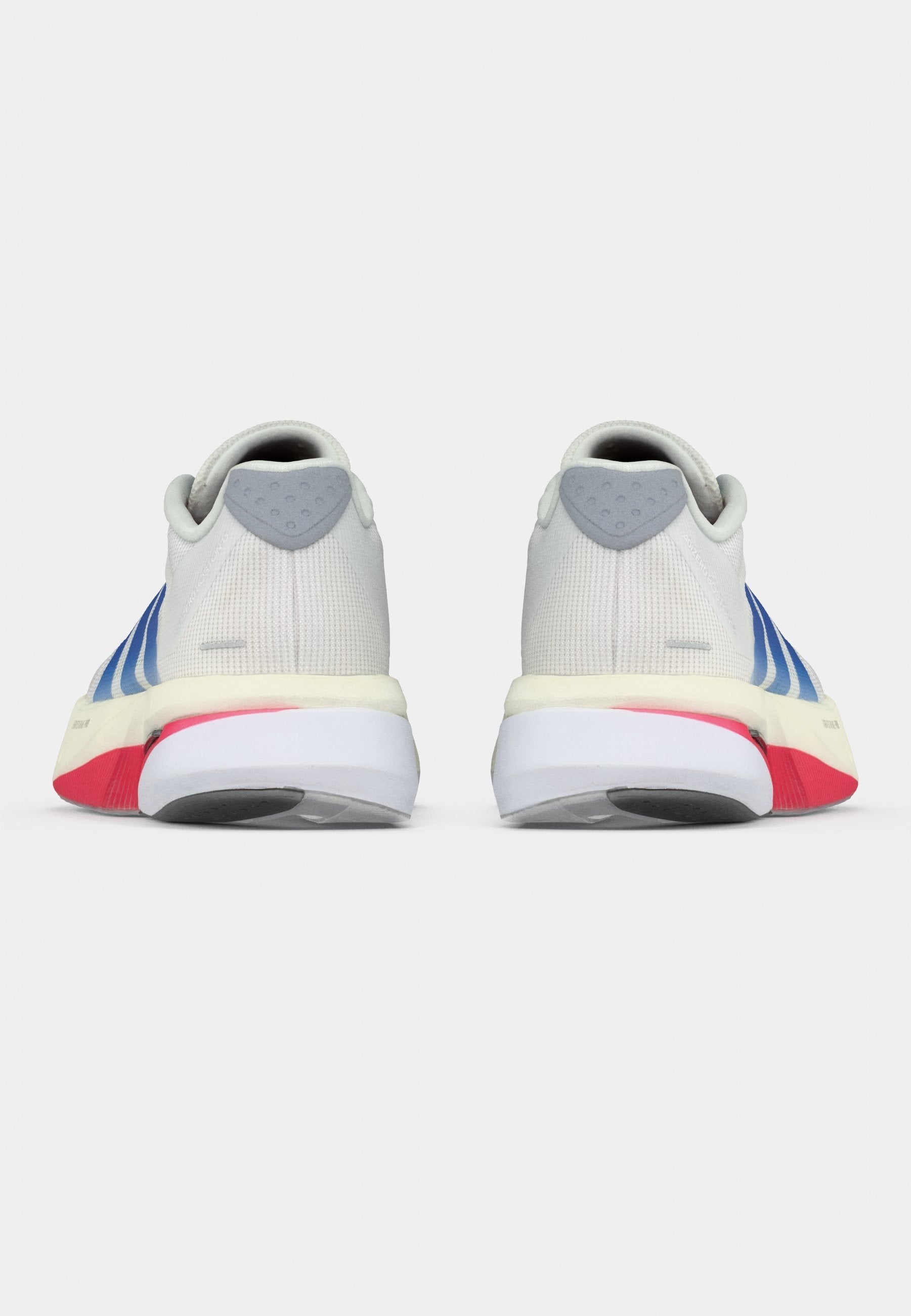 ADIZERO BOSTON 13 M - Road running shoes - footwear white/team royal blue/halo silver-coloured