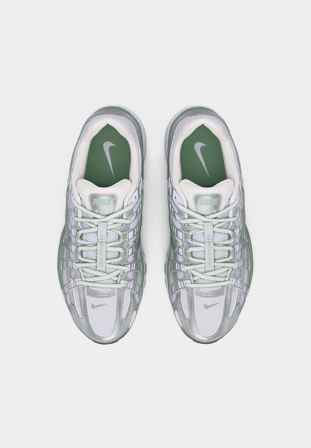 P 6000 - Trainers - metallic silver-coloured/steam/white/black