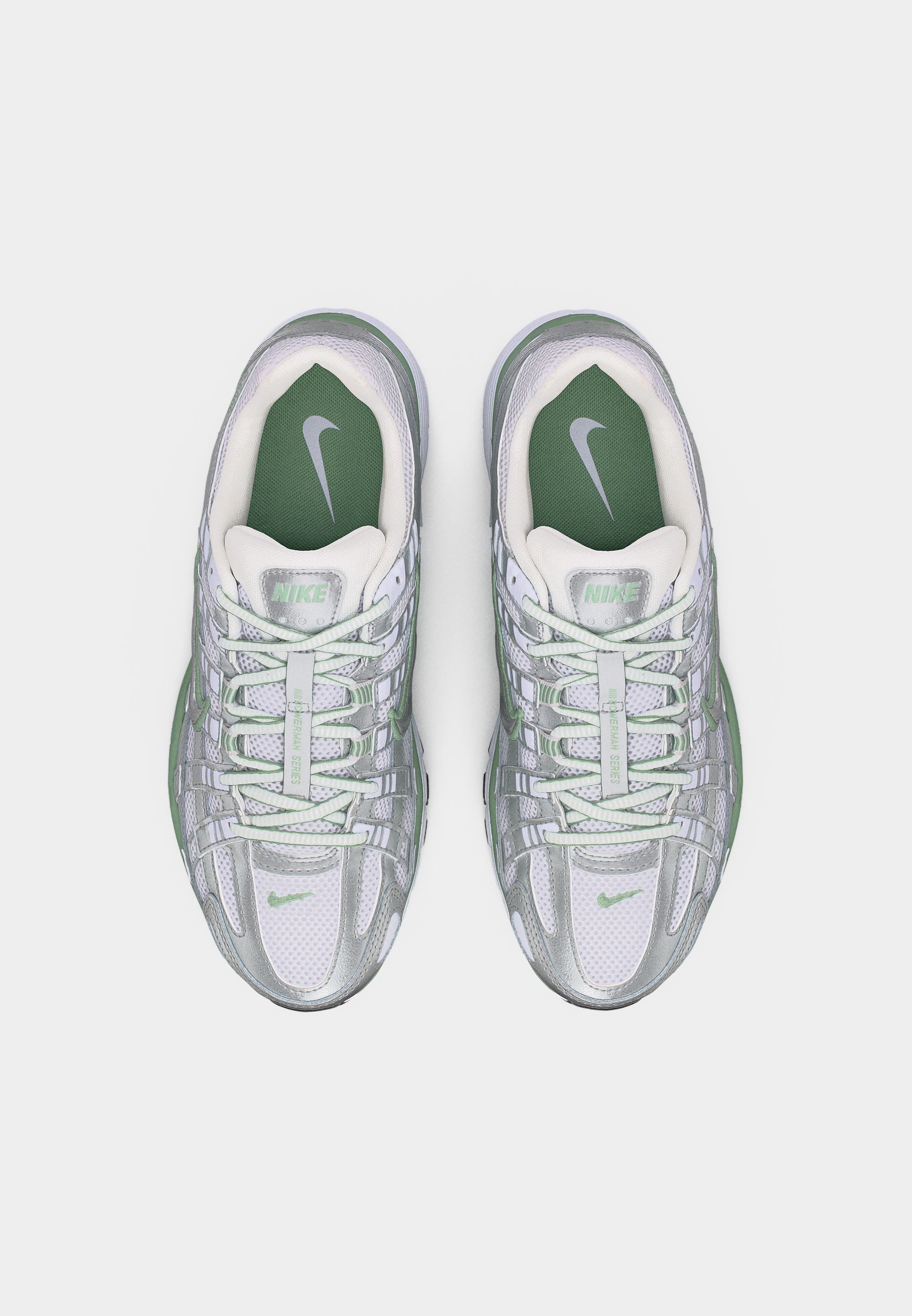 P 6000 - Trainers - metallic silver-coloured/steam/white/black