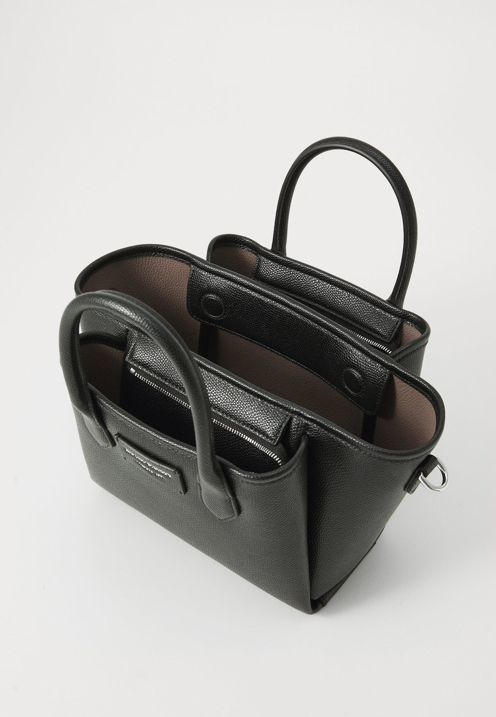 ODETTE TOTE - Handbag - nero/taupe