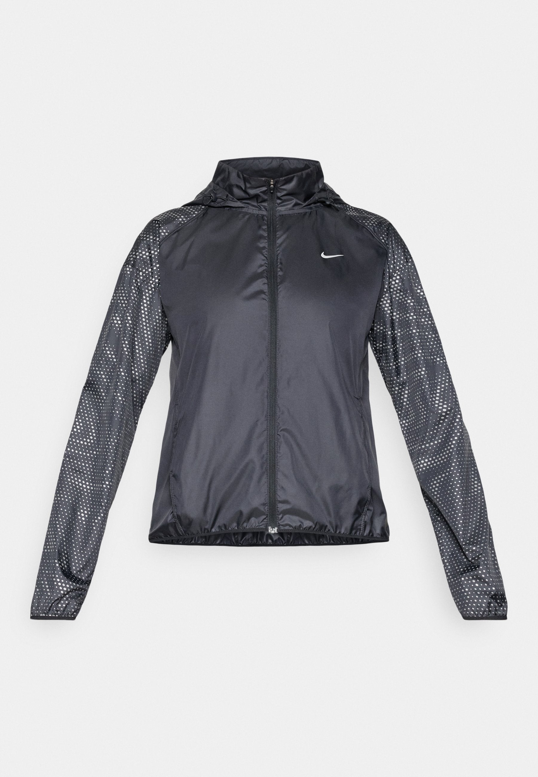 Running jacket - black/reflective silver-coloured