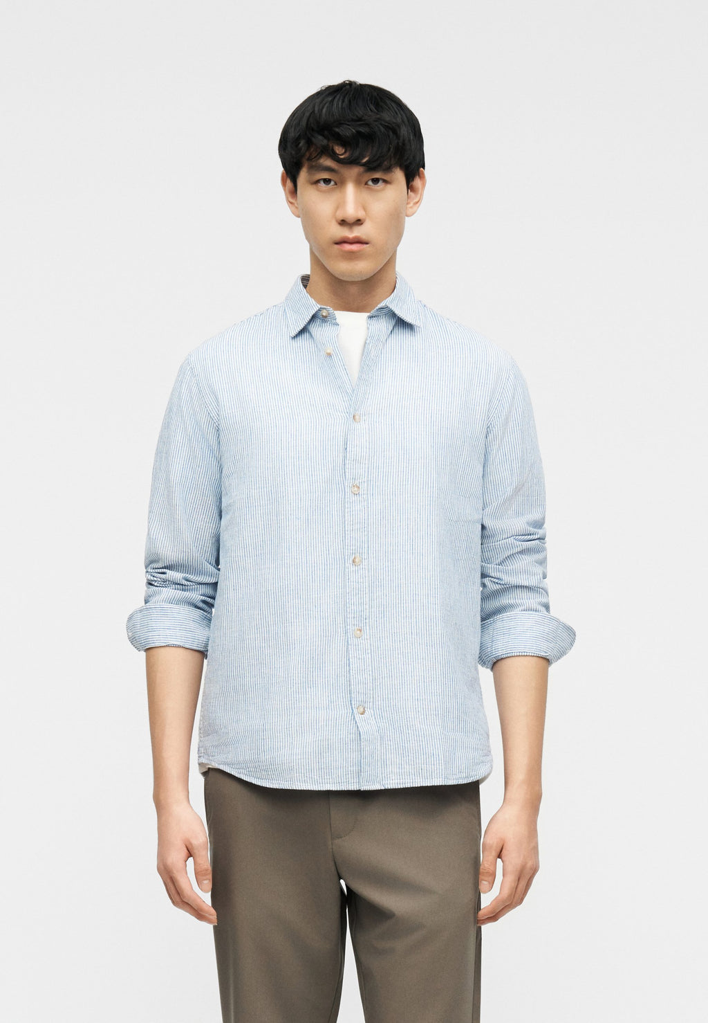 Casual Regular Fit - Shirt - blue