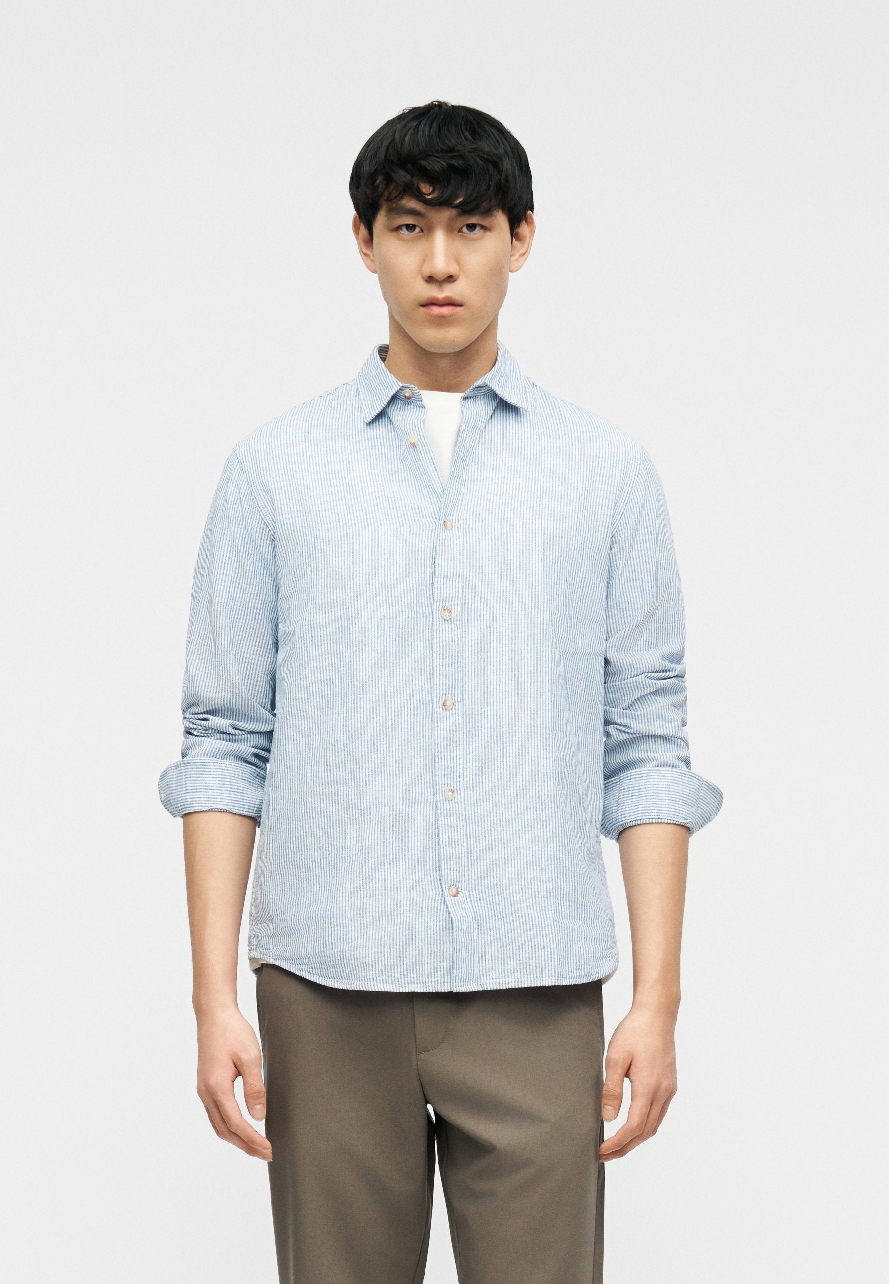 Casual Regular Fit - Shirt - blue