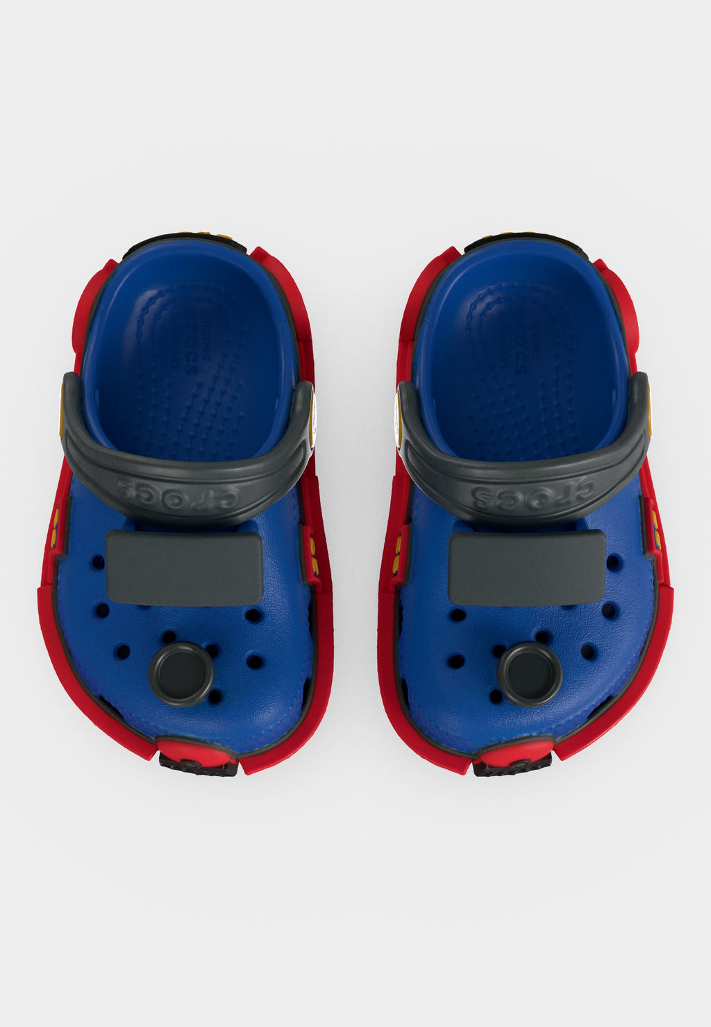 CLASSIC IAM TRAIN UNISEX - Slippers - blue bolt/carbon
