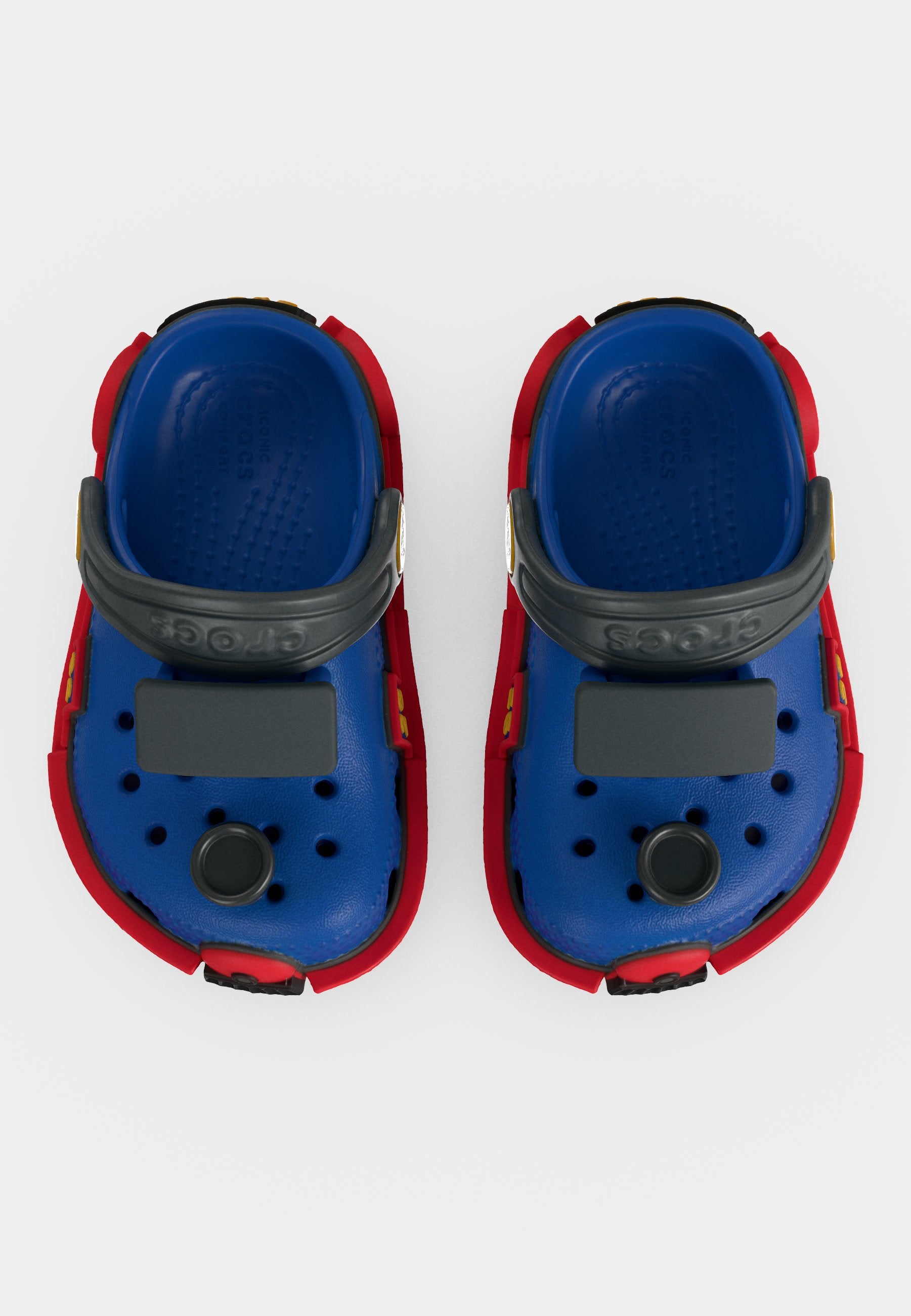 CLASSIC IAM TRAIN UNISEX - Slippers - blue bolt/carbon