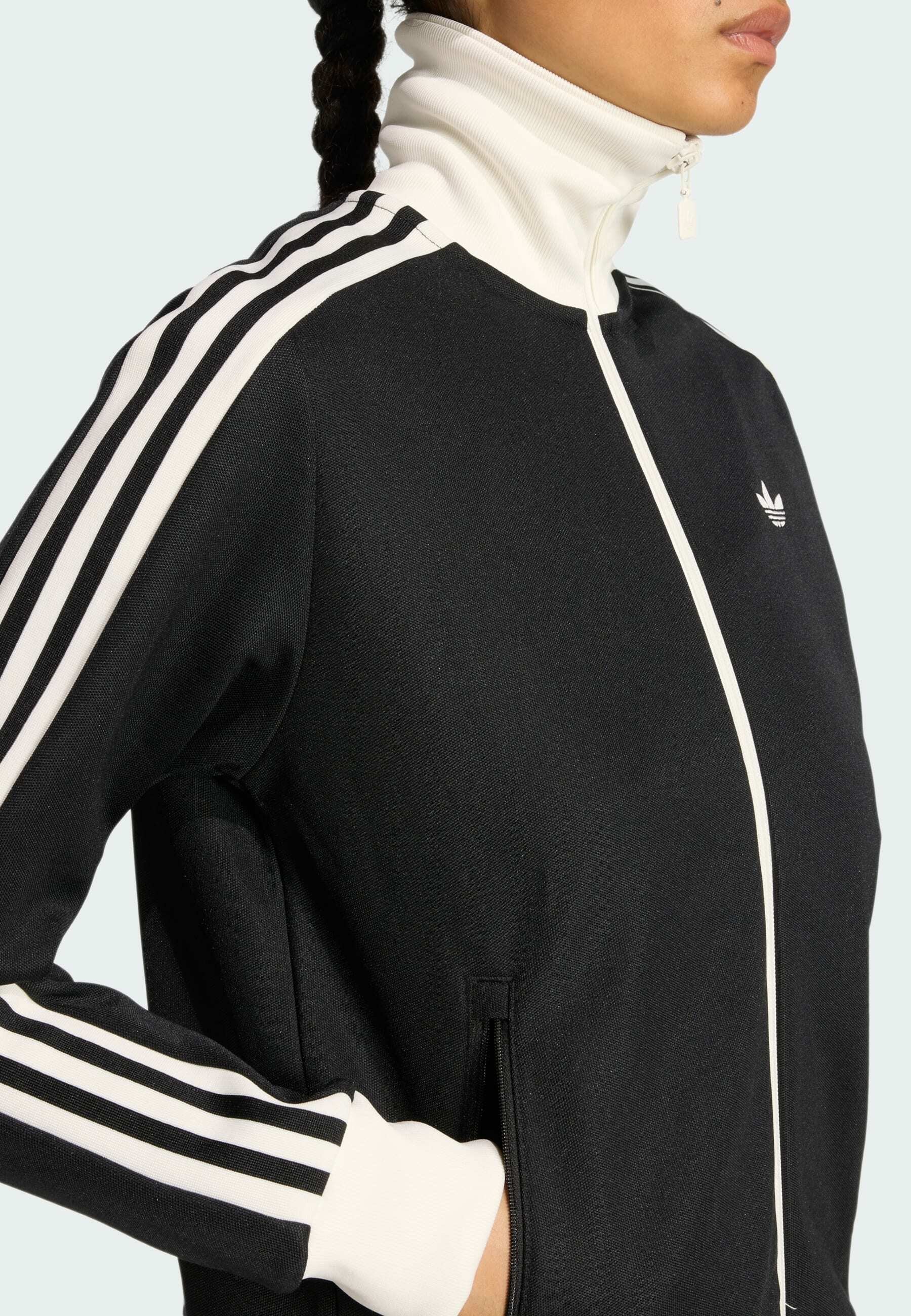CLASSIC TT - Zip-up sweatshirt - black   white