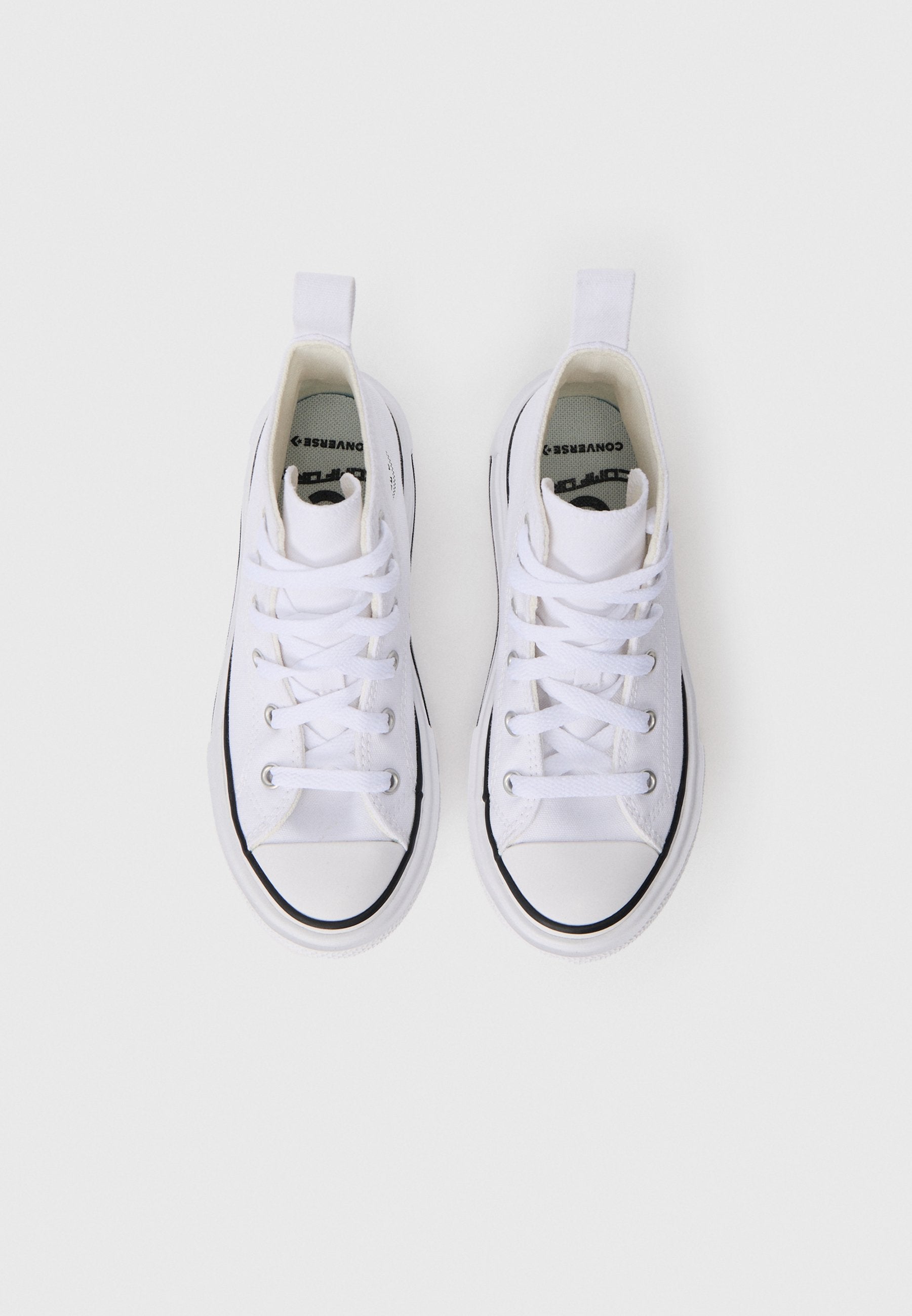 CHUCK TAYLOR ALL STAR LIFT DOUBLE STACK - High-top trainers - white/black/egret