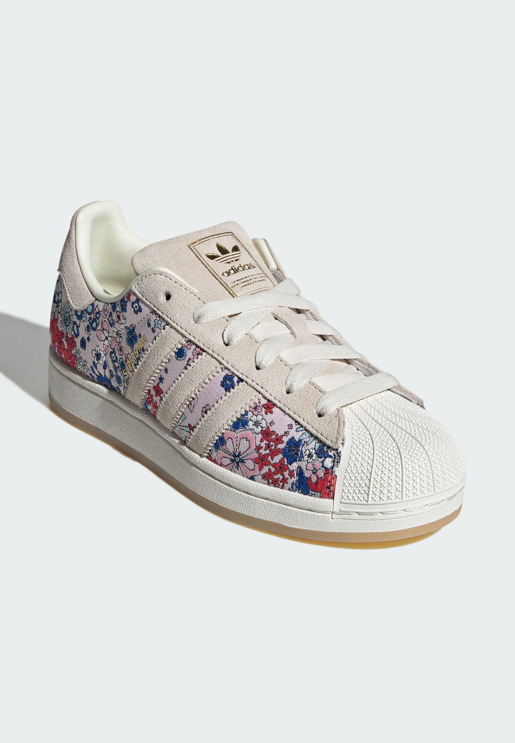 SUPERSTAR II W - Baskets - blanc cassé/or métallisé