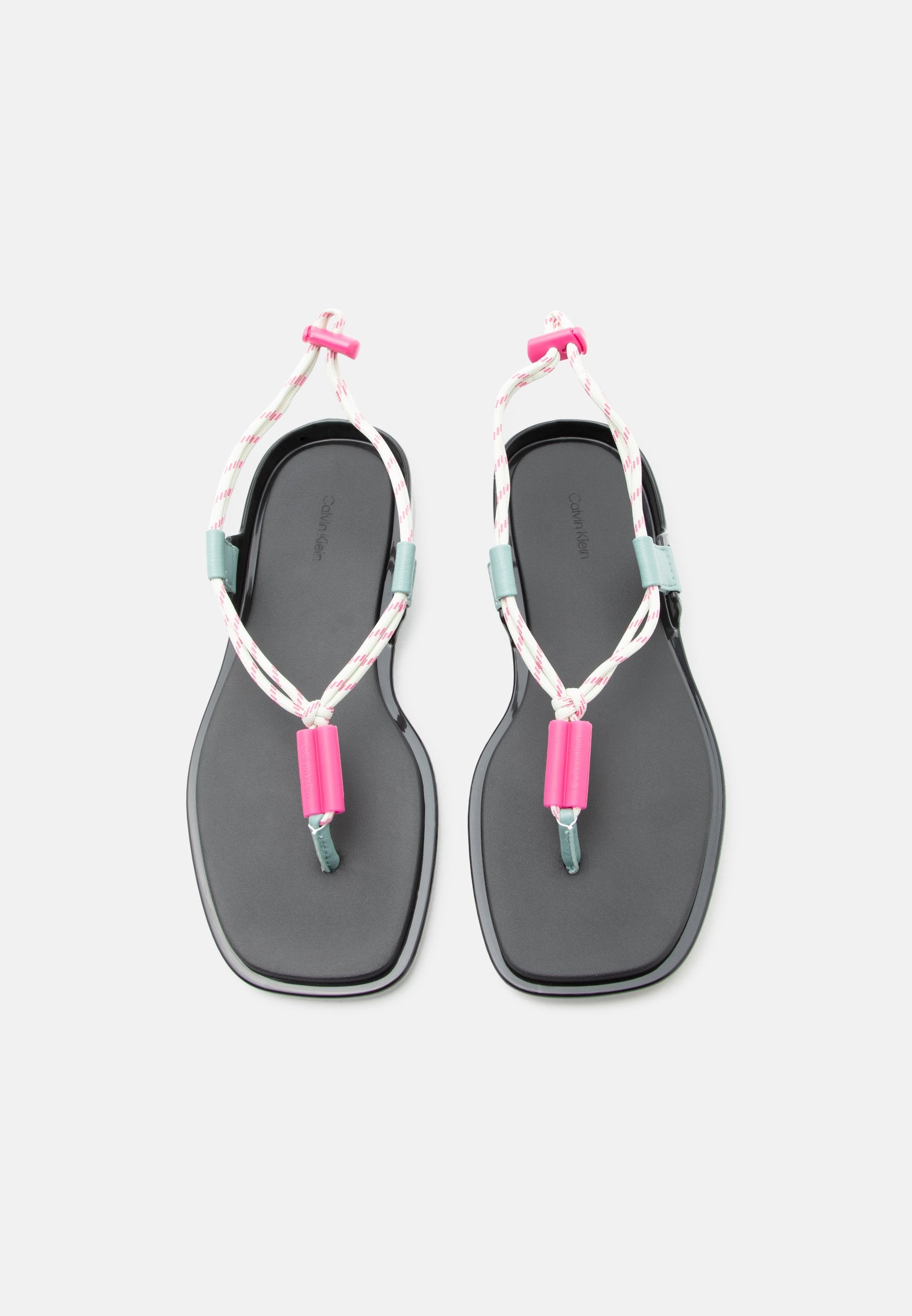 T-bar sandals - black/arctic/pink yarrow