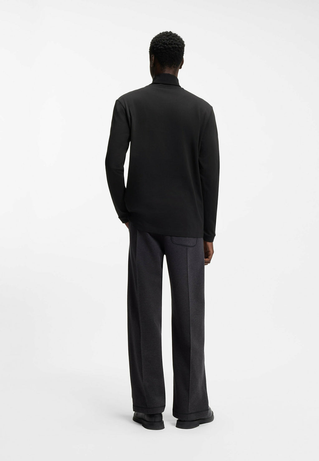 DEROLLO224 IN - Long sleeved top - black one
