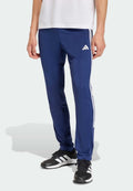 WORKOUT ESSENTIALS ALL-SET 3 STRIPES KNIT - Tracksuit bottoms - dark blue white