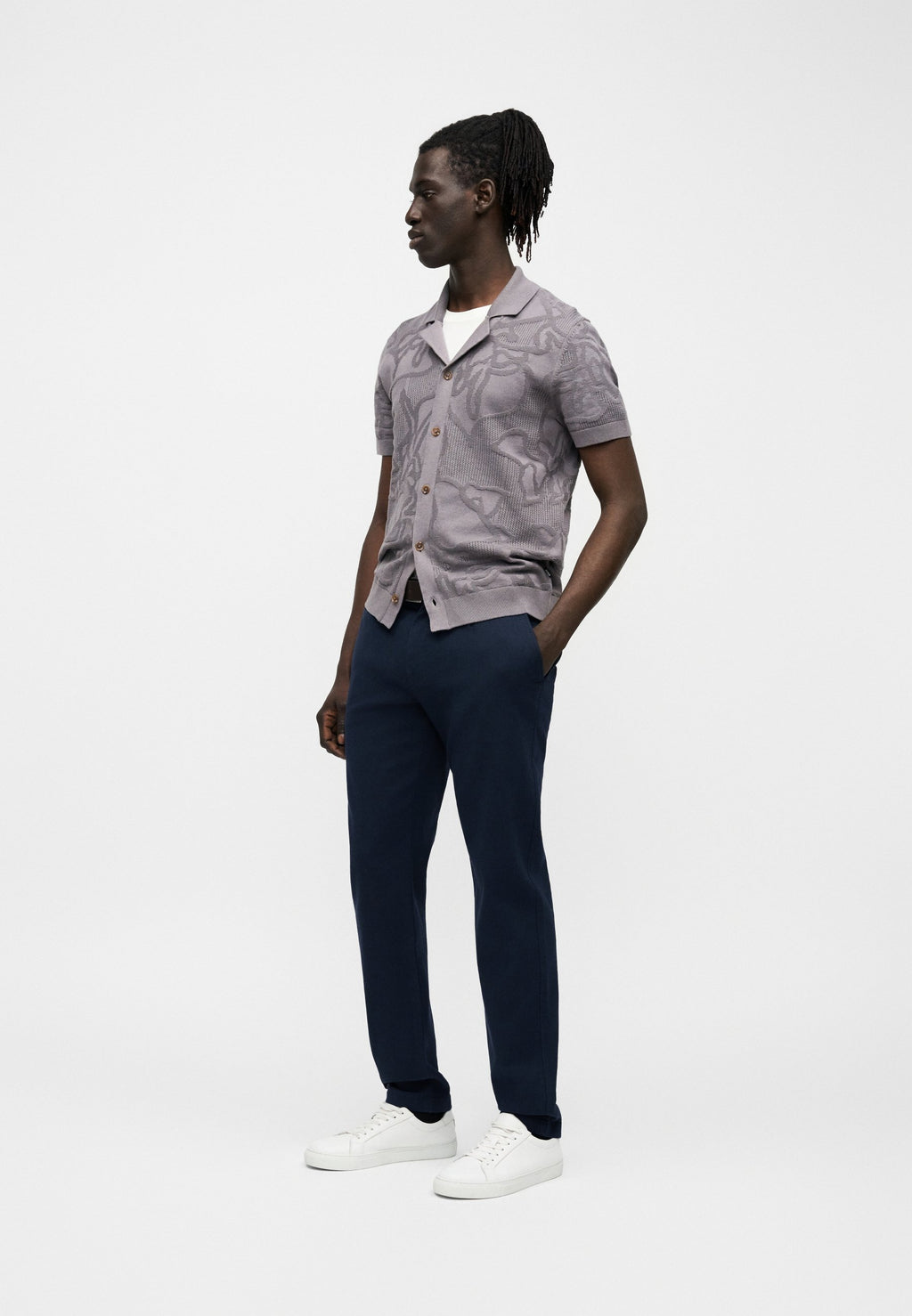 Chinos - dark blue