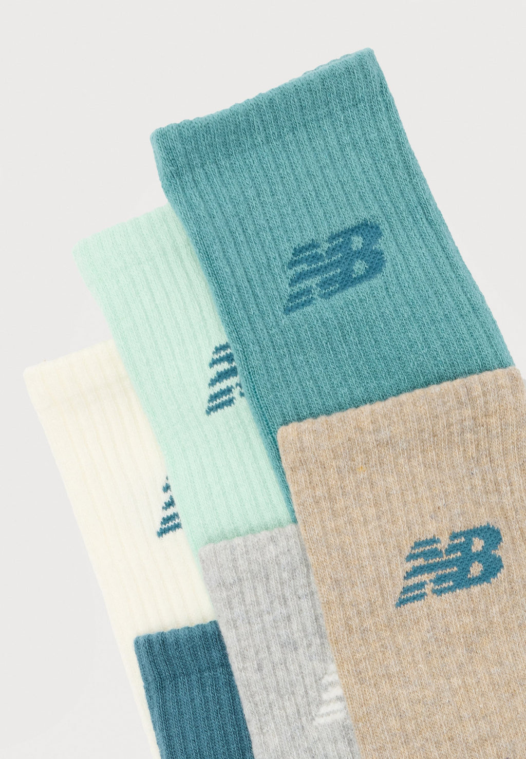 EVERYDAY CREW UNISEX 6 PACK - Socks - beige/brown