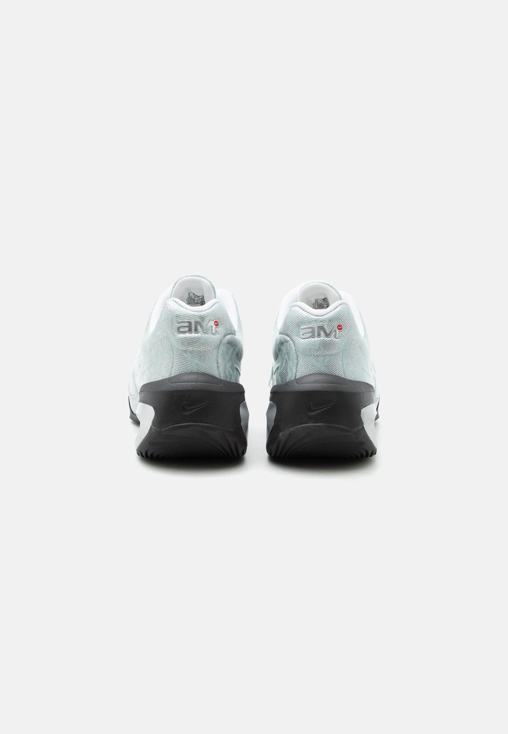 AIR MAX MUSE - Baskets - blanc/argenté métallisé/noir