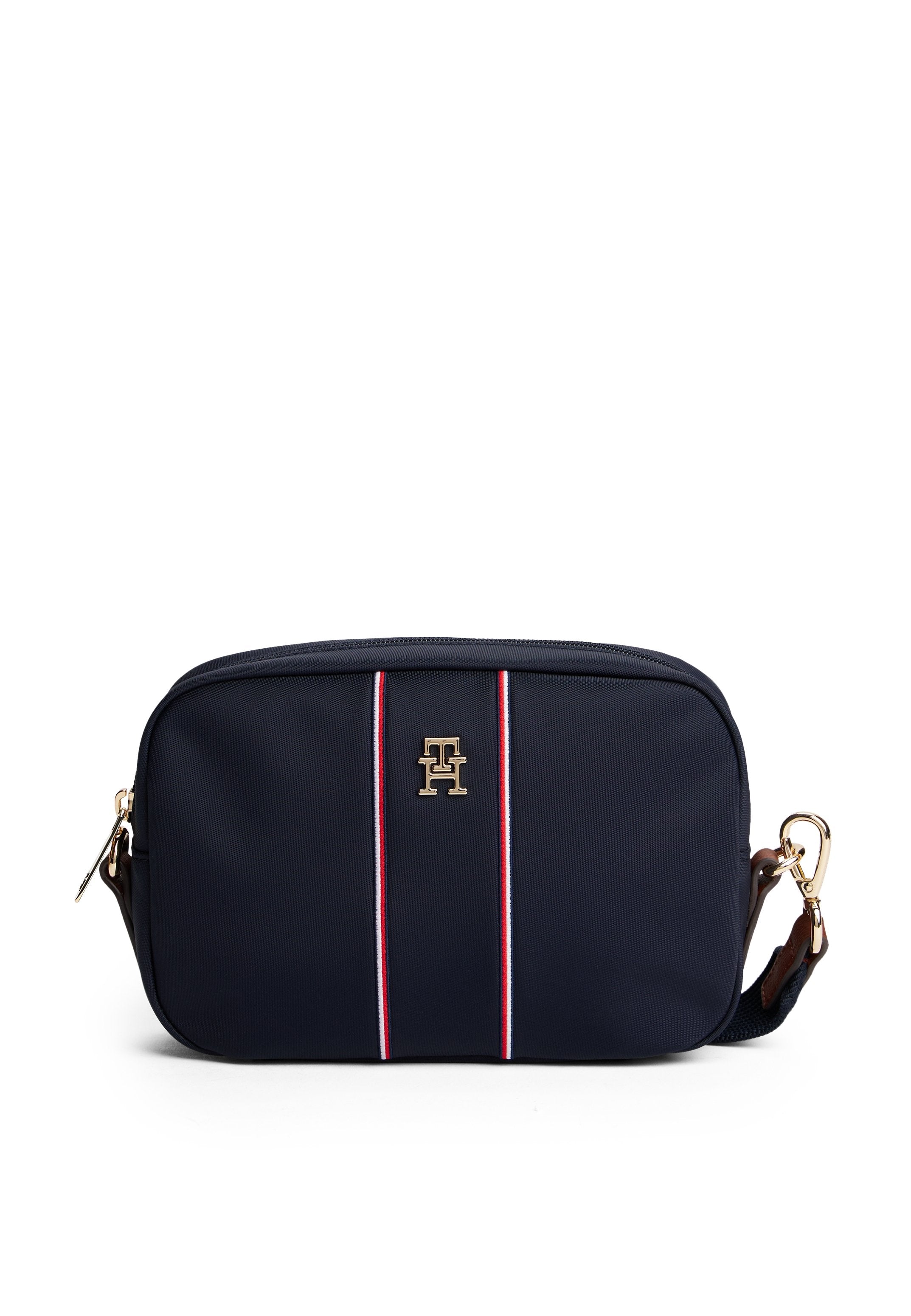 TH MONOGRAM CROSSBODY CAMERA BAG - حقيبة عبر الجسم - أزرق فضاء