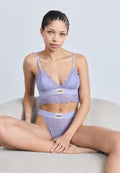 TRIANGLE - Triangle bra - bright purple