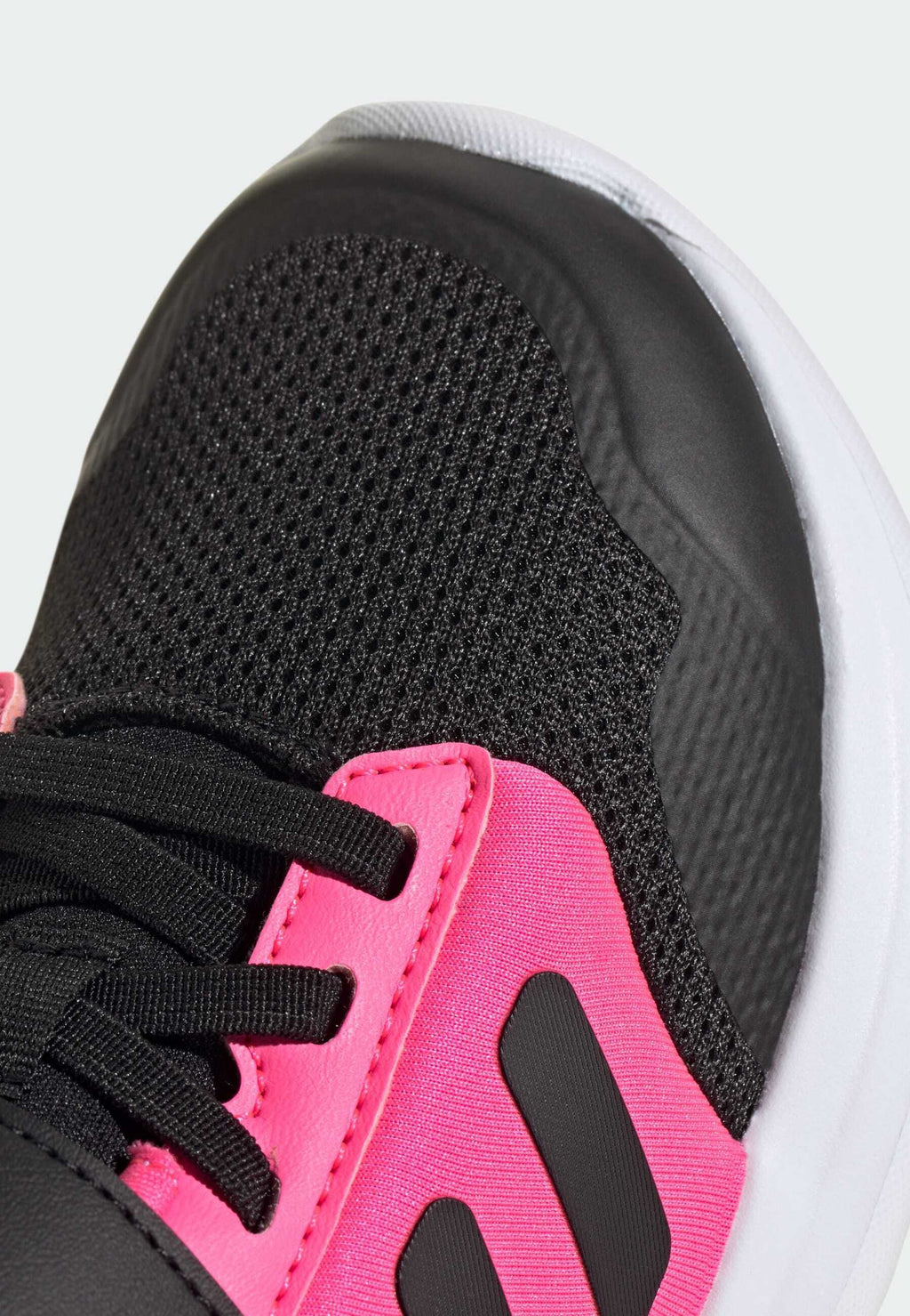 TENSAUR RUN 3.0 UNISEX - Road running shoes - core black core black lucid pink