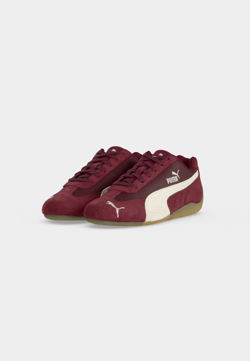 SPEEDCAT UNISEX - Trainers - ruby shimmer/warm white/coffee milk