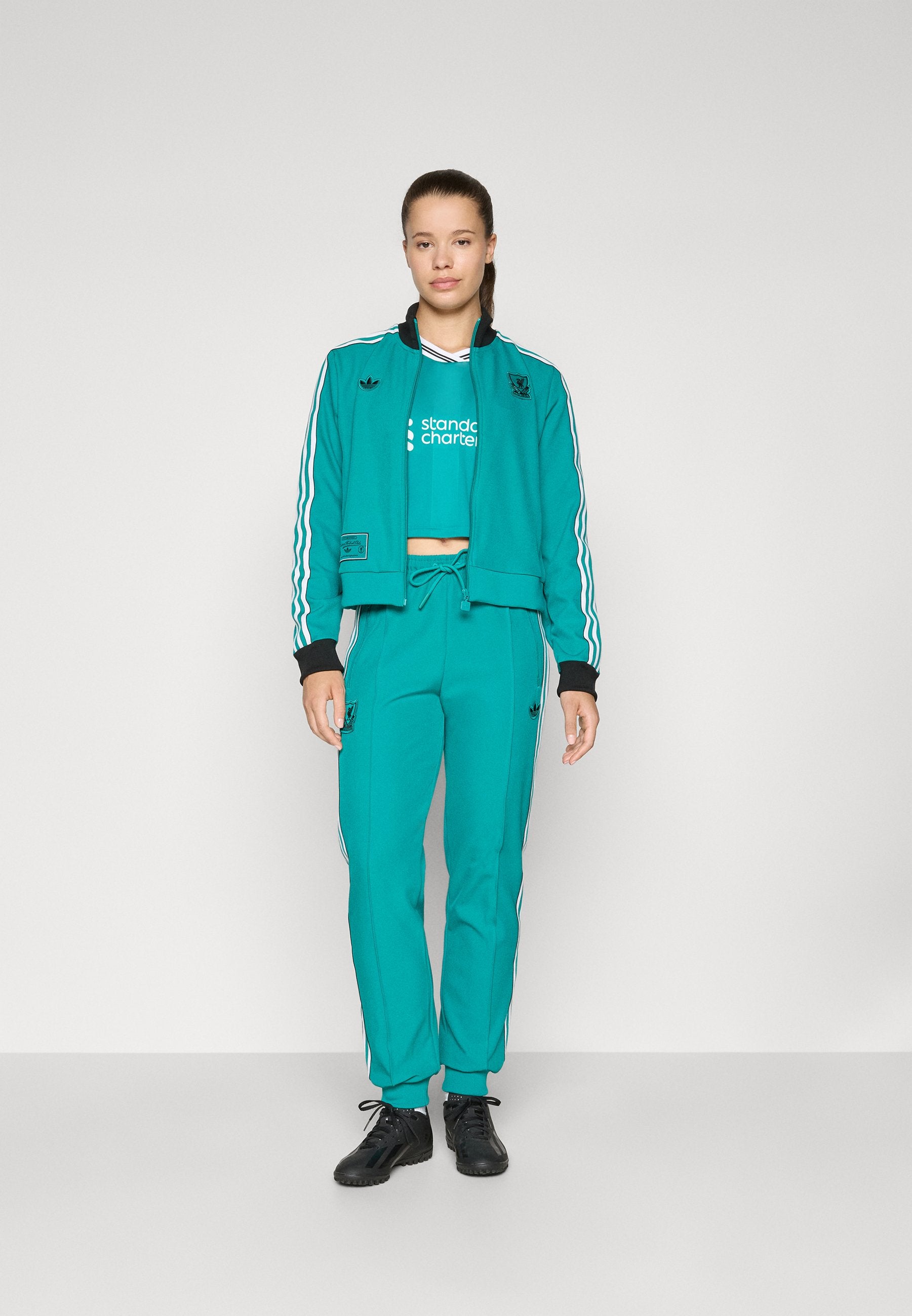 LIVERPOOL FC TRACK TOP - Club wear - sea green