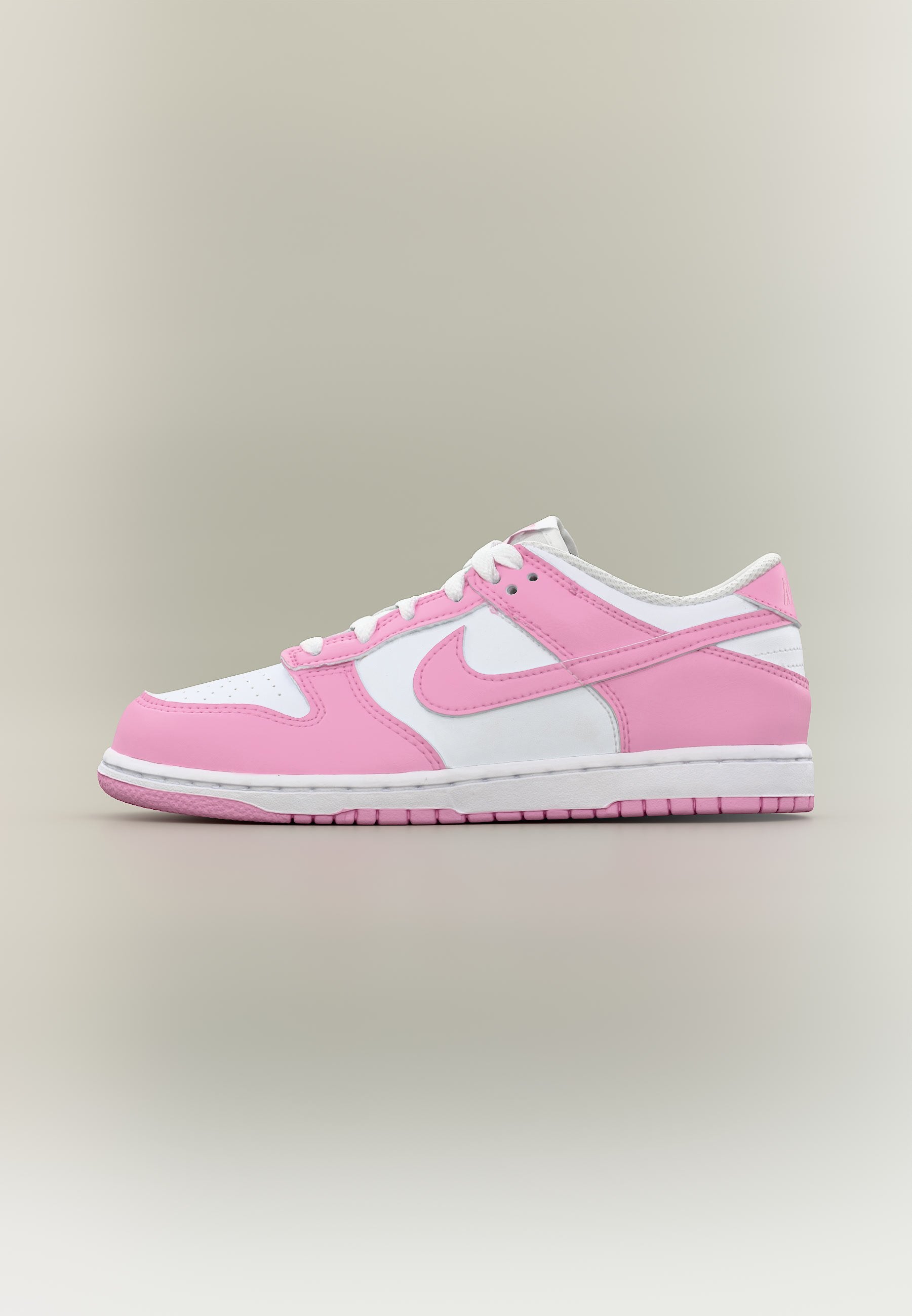 DUNK UNISEX - Baskets - white/pink rise