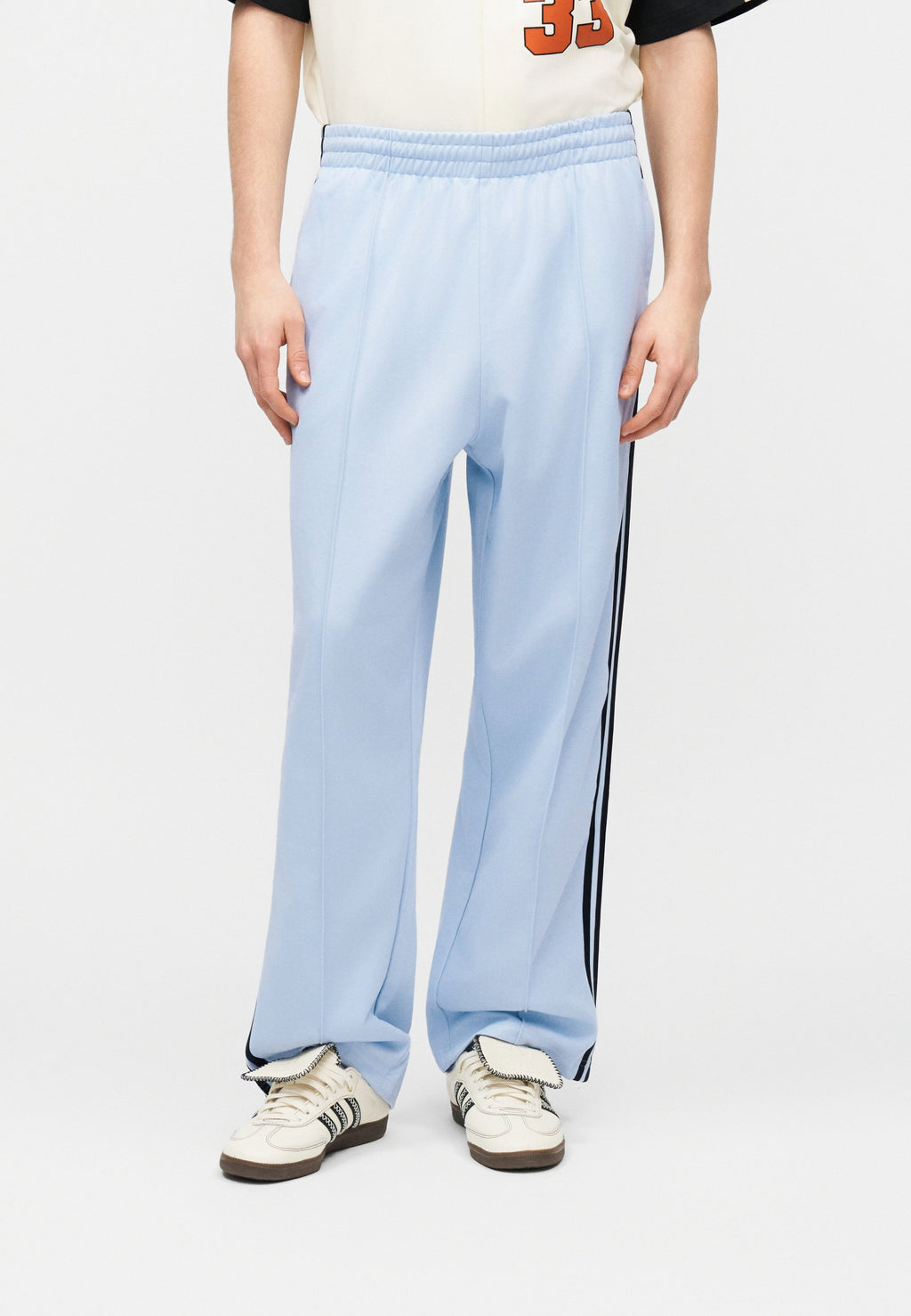 FIREBIRD OVERSIZED FIT UNISEX - Tracksuit bottoms - crystal sky