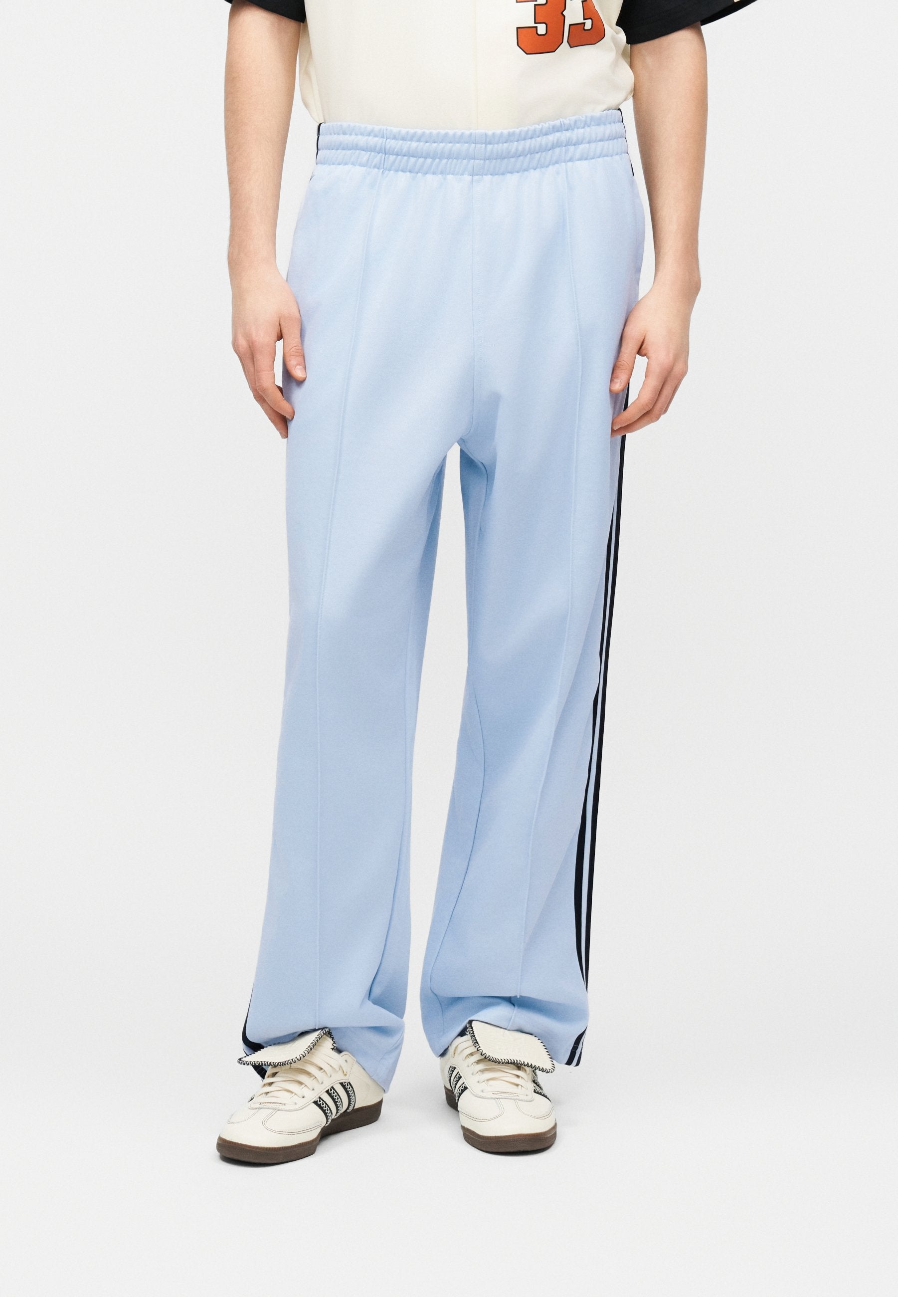 FIREBIRD OVERSIZED FIT UNISEX - Tracksuit bottoms - crystal sky