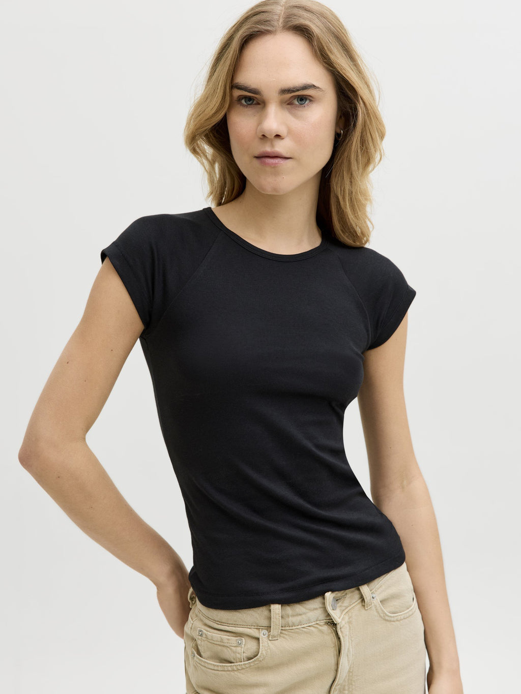 JXSTAR TEE - Basic T-shirt - black