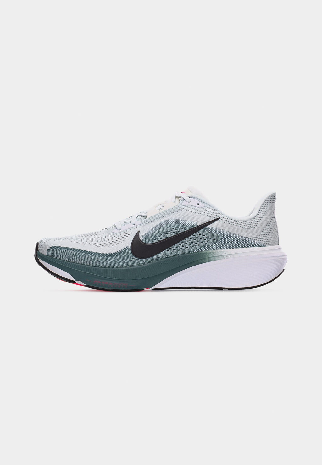 AIR ZOOM PEGASUS  - Road running shoes - white/black/mineral slate/hyper pink