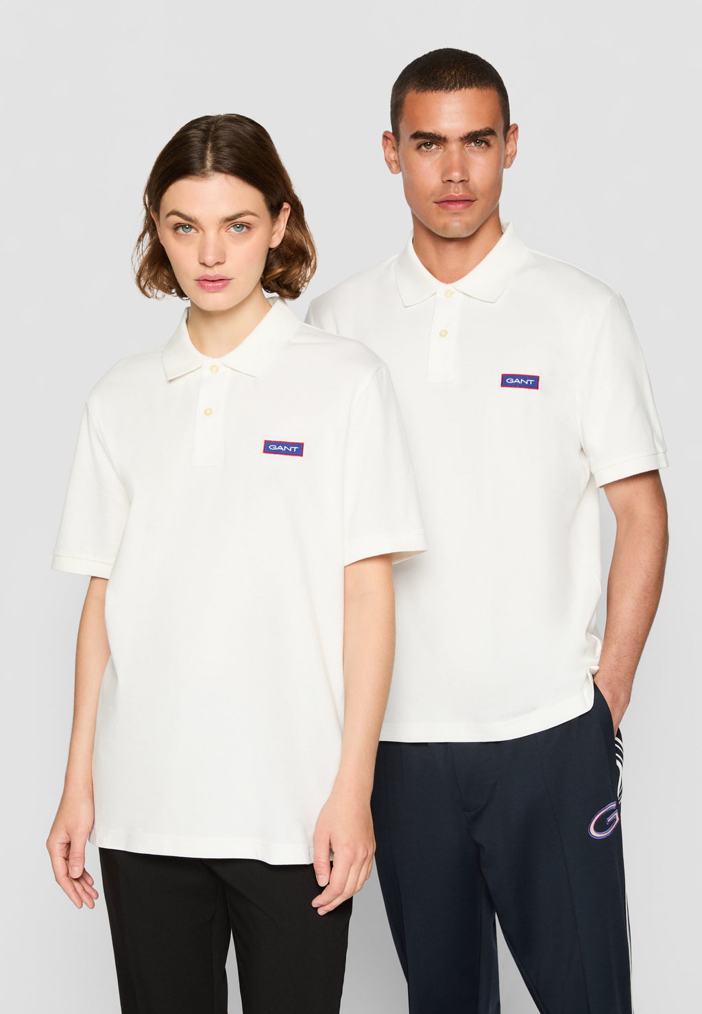 POLO EXCLUSIF HERITAGE 2.0 ARCHIVE STRIPE MANCHES COURTES - Polo - écru
